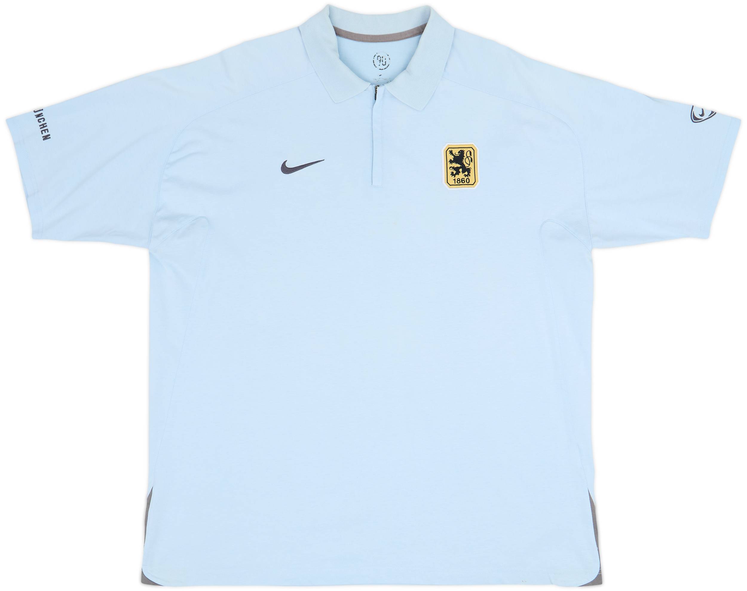 2004-05 1860 Munich Nike 1/4 Zip Polo Shirt - 6/10 - (3XL)
