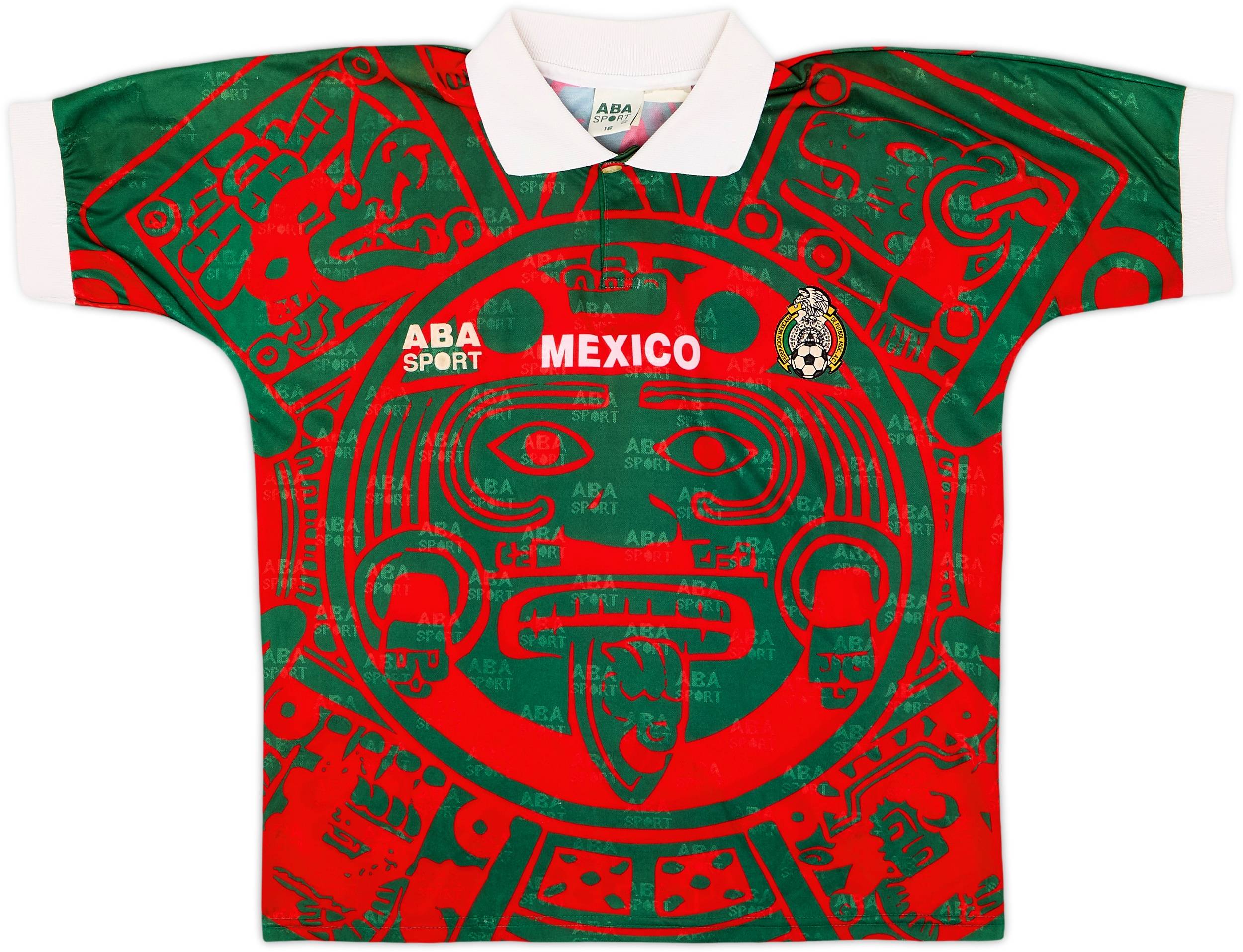 1997-98 Mexico Third Shirt - 8/10 - (XL.Boys)