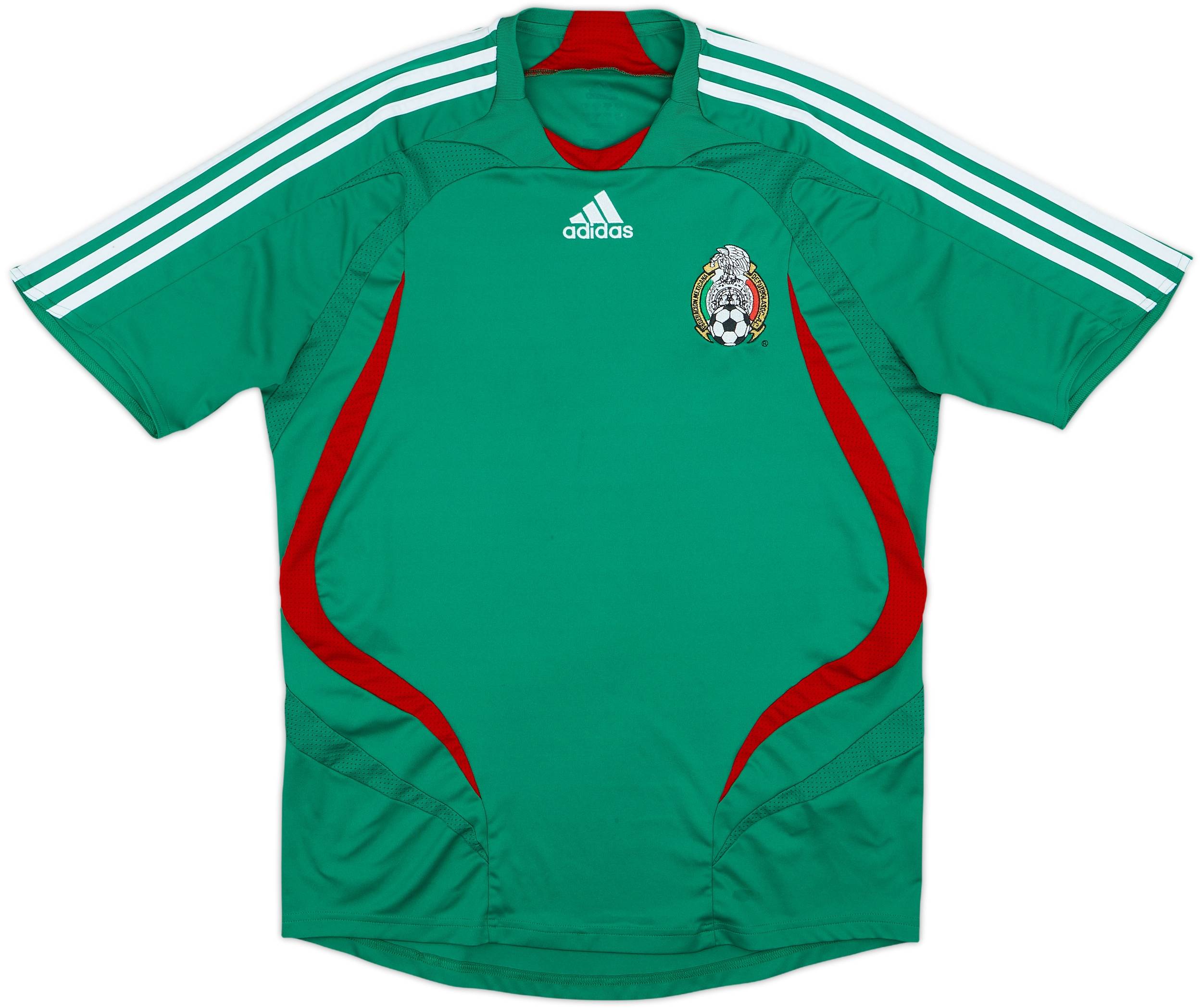  メキシコ代表 2007-08 ユニフォーム ゲームシャツ サッカー 2007-08 Mexico Home Shirt - 8/10 - (M)