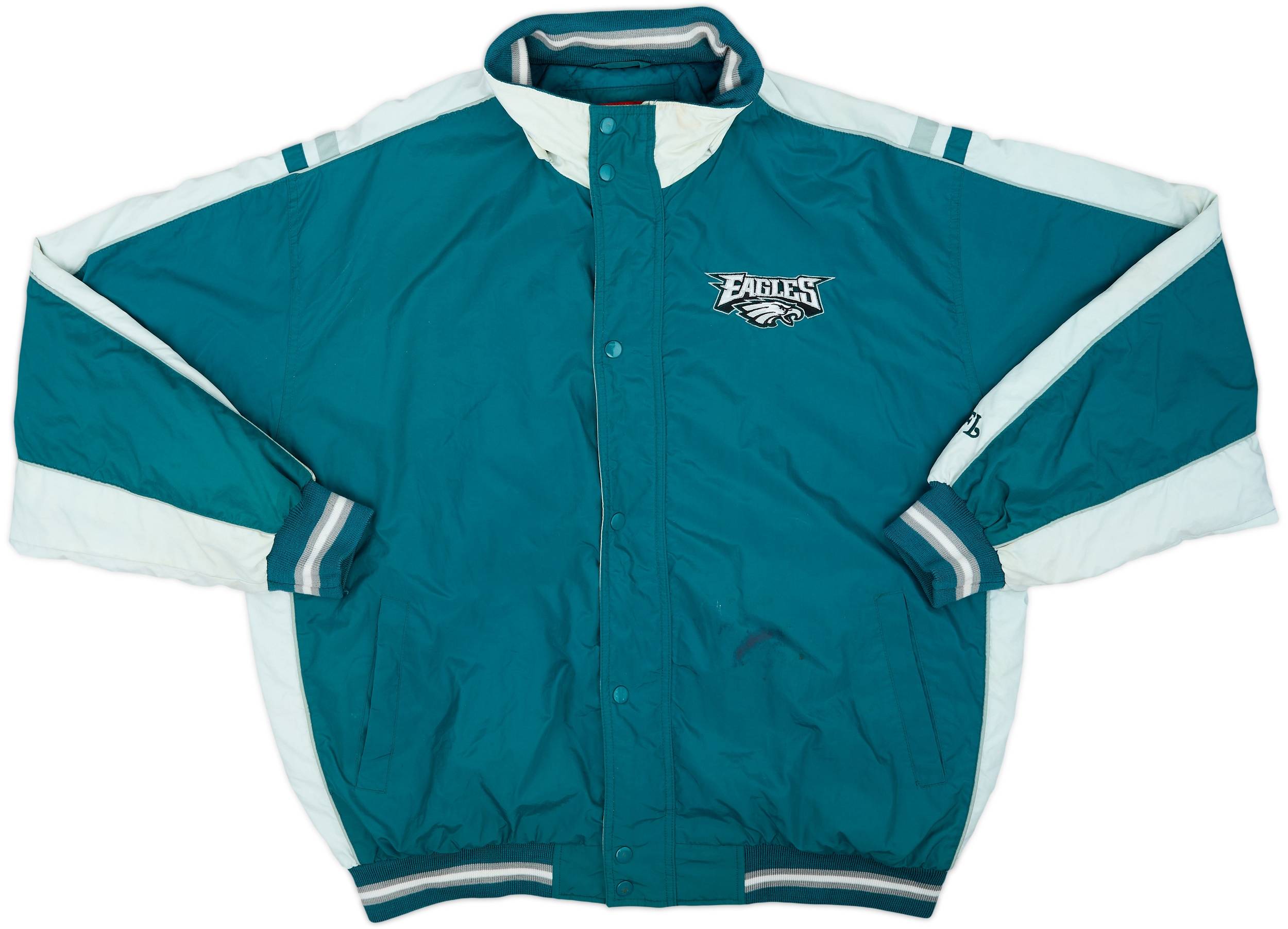 2000-07 Philadelphia Eagles NFL Rain Coat - 6/10 - (XL)