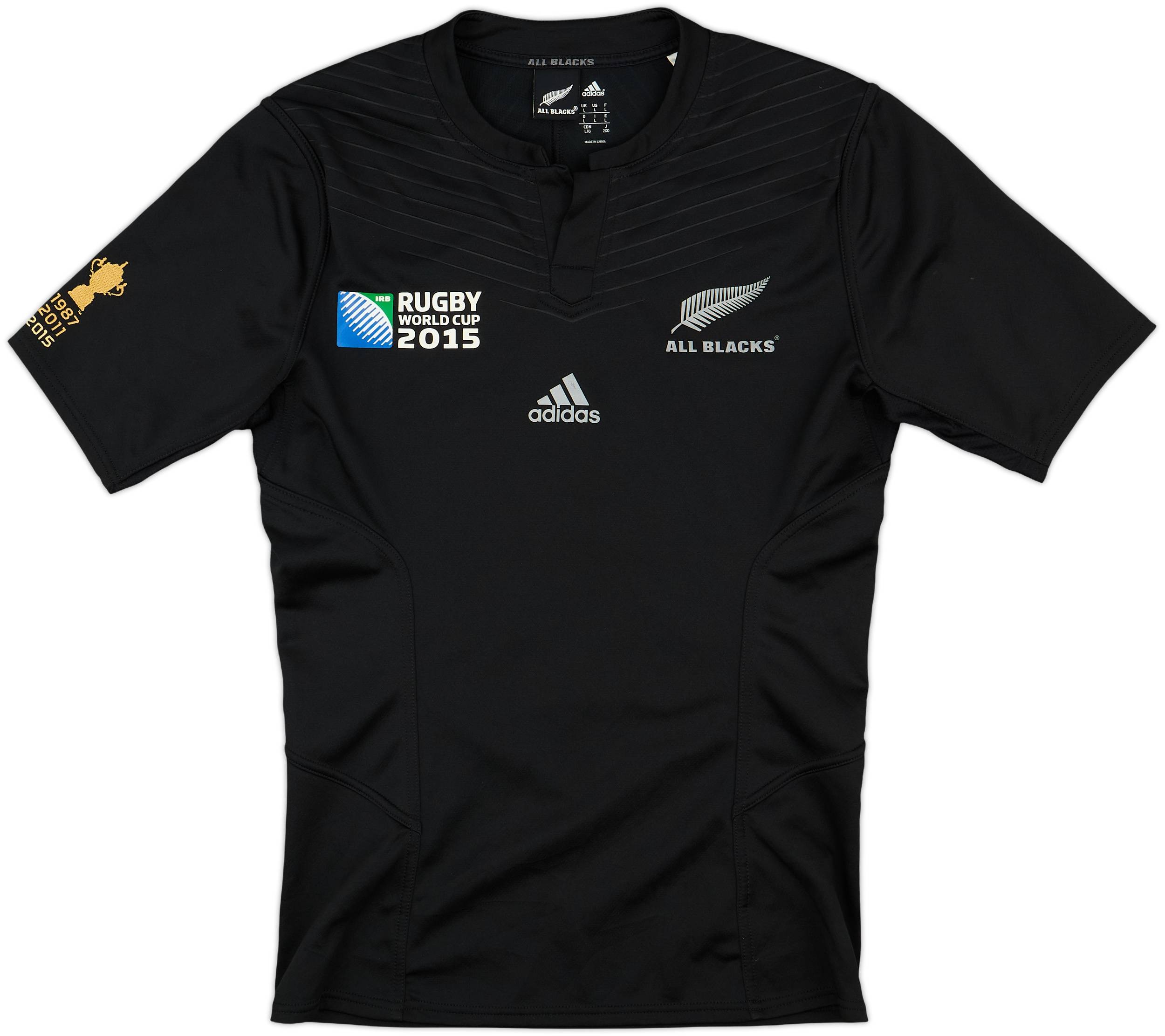 2015 New Zealand Rugby World Cup Shirt - 9/10 - (L)