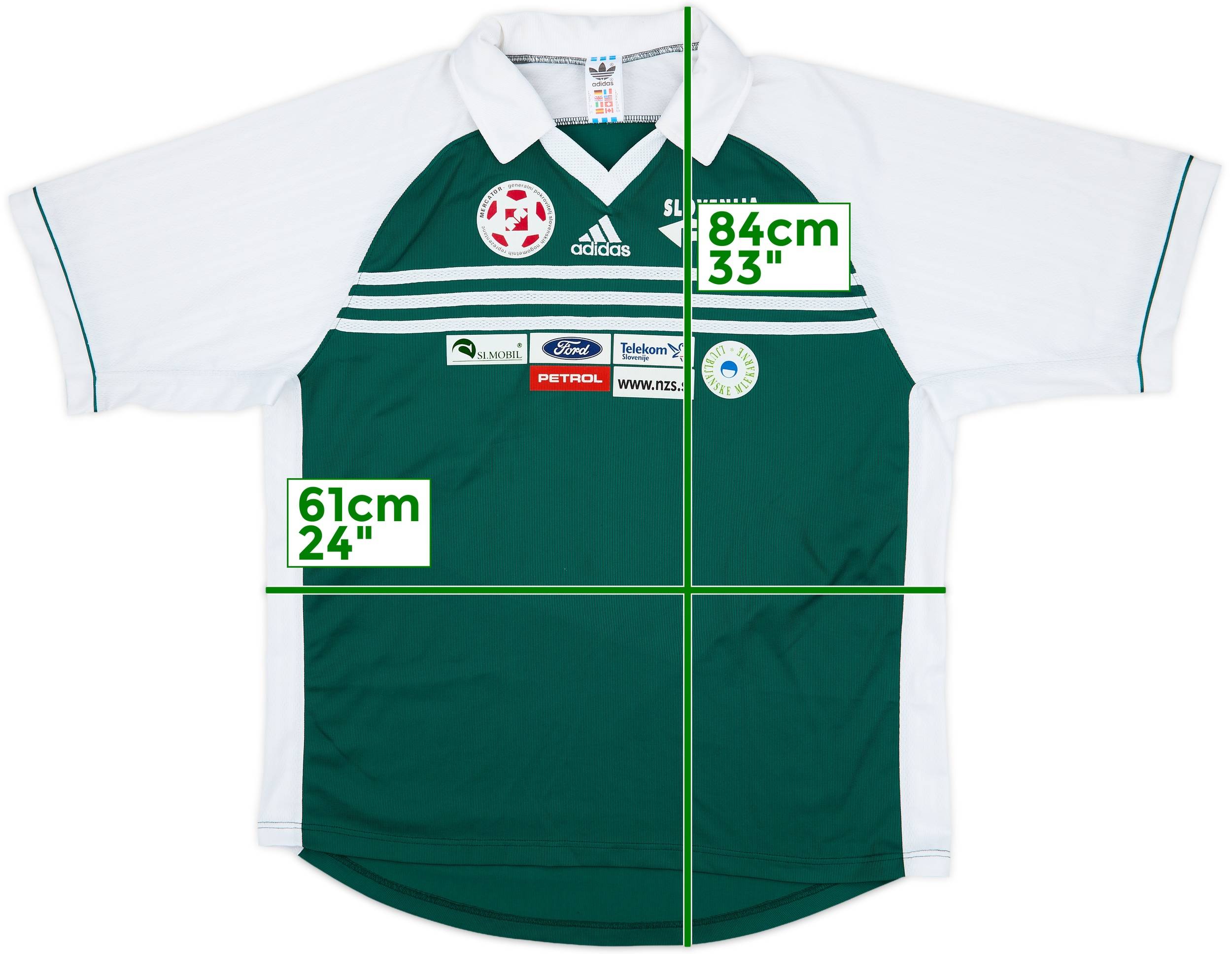 1998-00 Slovenia Home/Training Shirt - 9/10 - (M/L)