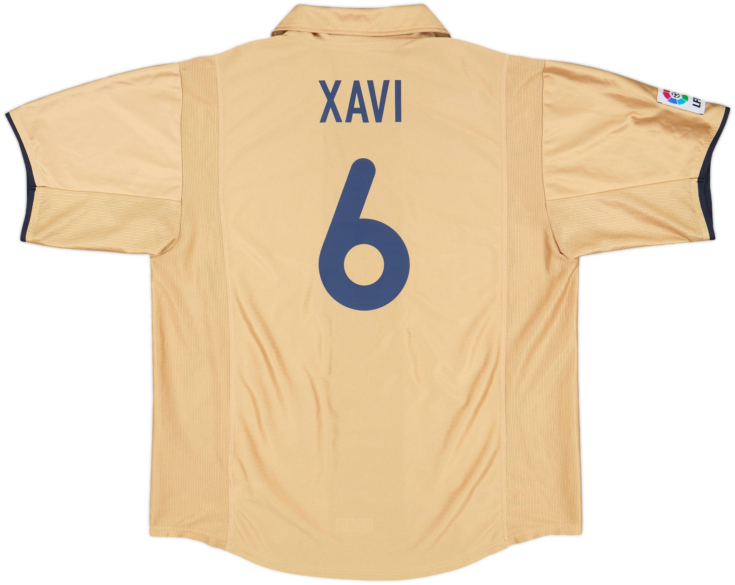 聖*人様 FC Barcelona 11-12 Away XAVI ユニ 2011/12 Barcelona Away Jersey #6 Xavi Hernandez 2XL Nike