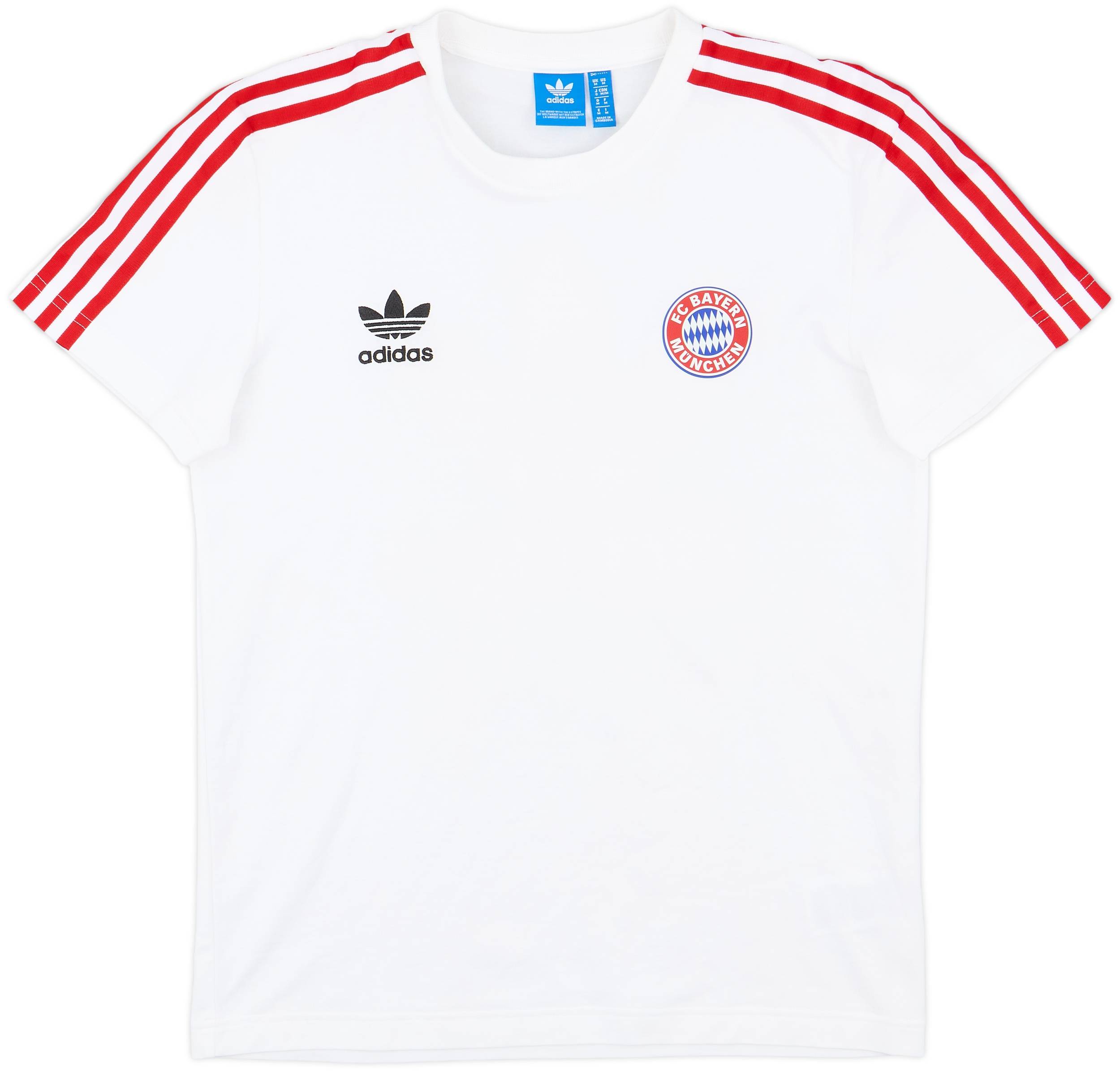 2016-17 Bayern Munich adidas Originals Cotton Tee 8/10 (M)