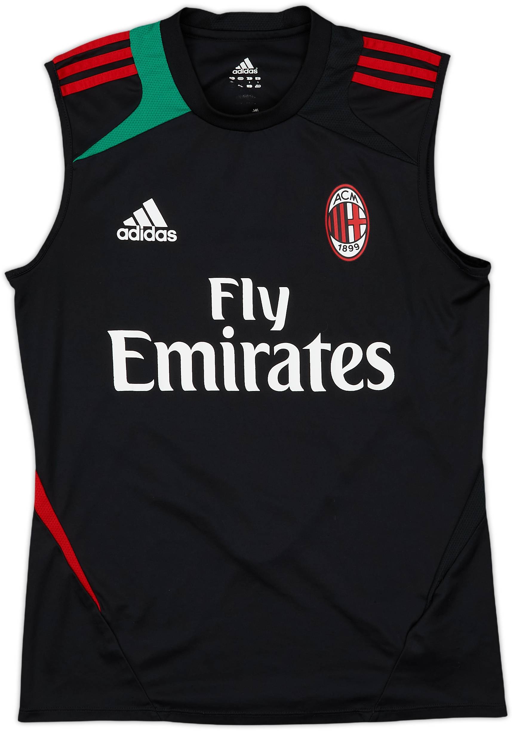 2012-13 AC Milan adidas Training Vest 9/10 (S)