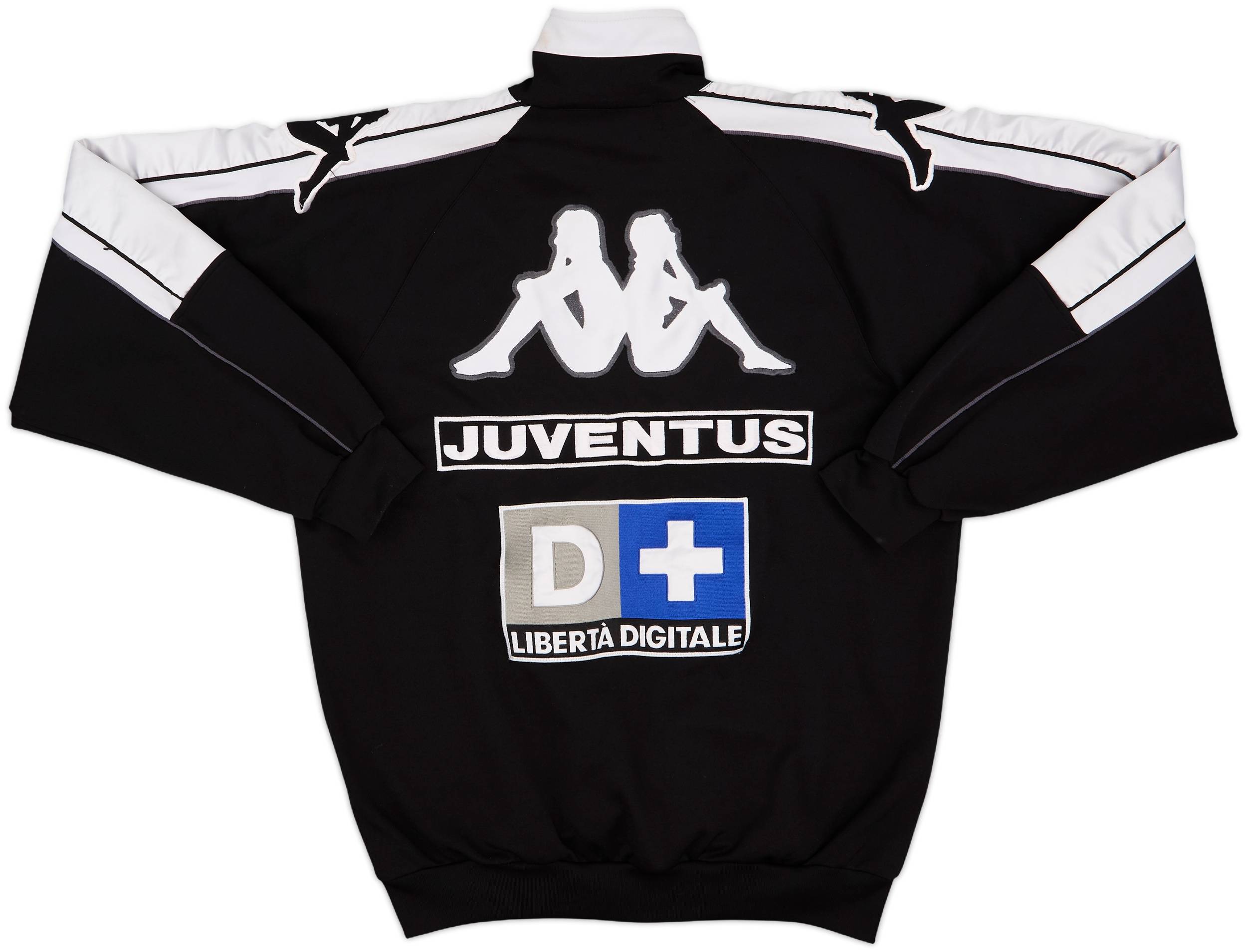 1998-99 Juventus Kappa 1/4 Zip Drill Top - 8/10 - (L)