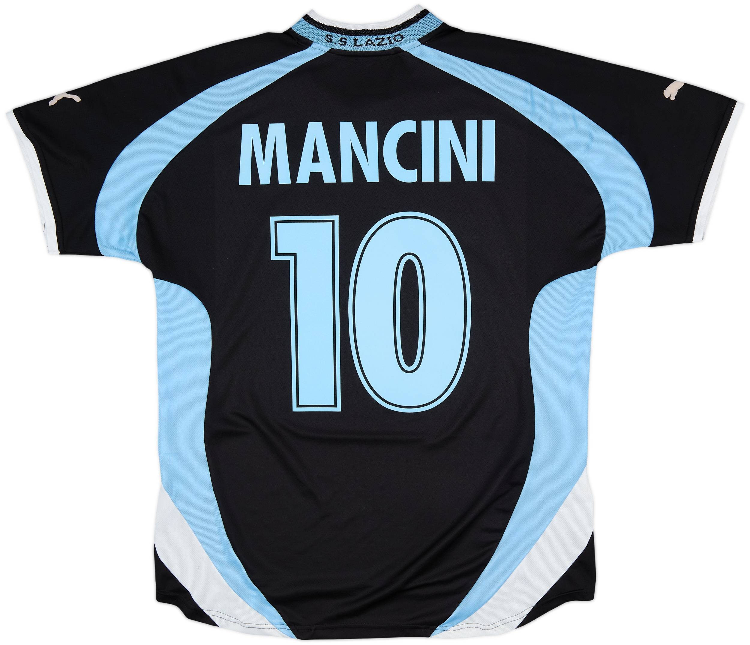 S.S. Lazio MANCINI 10番 ユニフォーム UMBRO 1997-98 Lazio Home Shirt Mancini #10 - 7/10 - (Y)