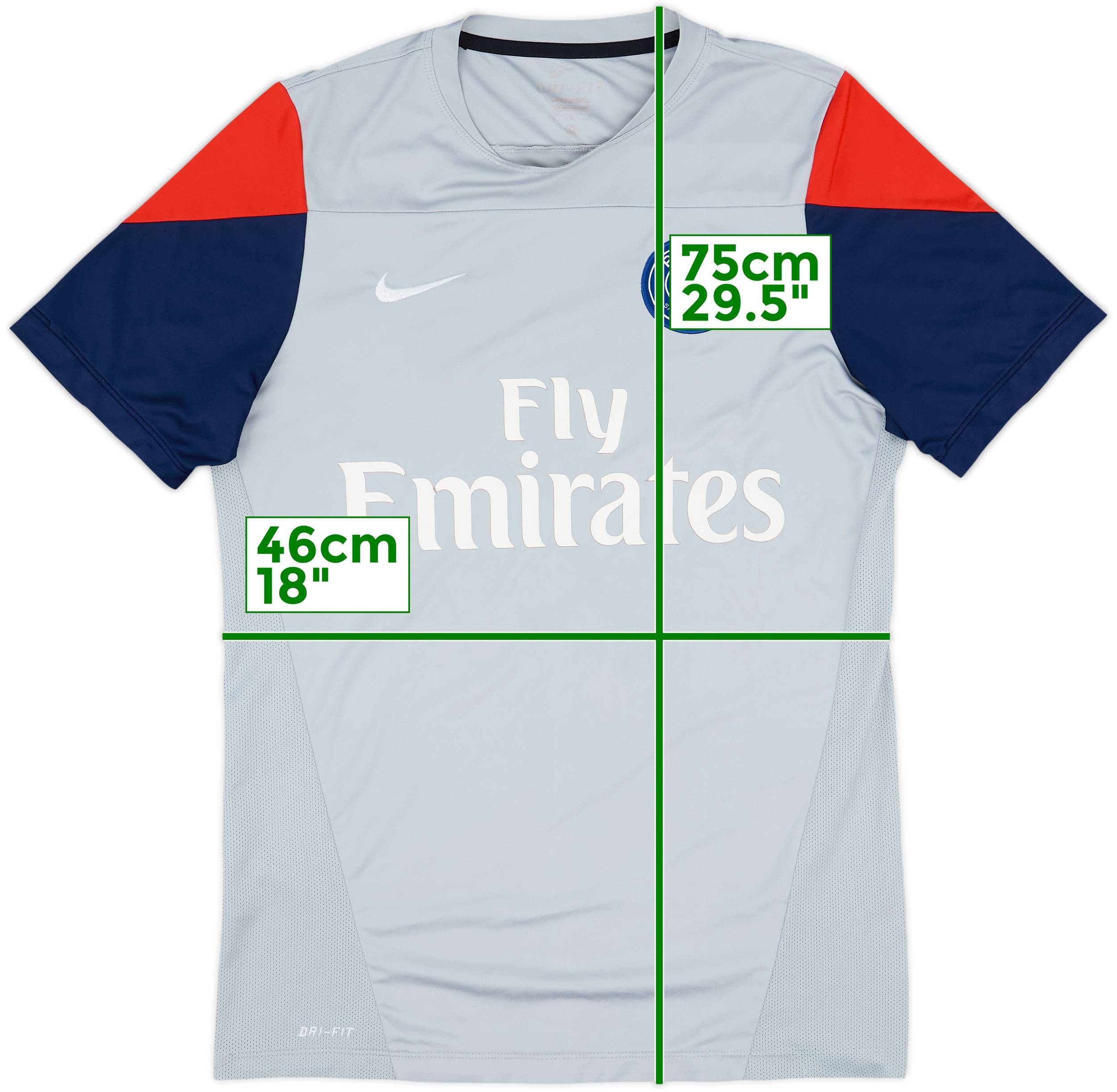 2013-14 Paris Saint-Germain Nike Training Shirt - 5/10 - (L)