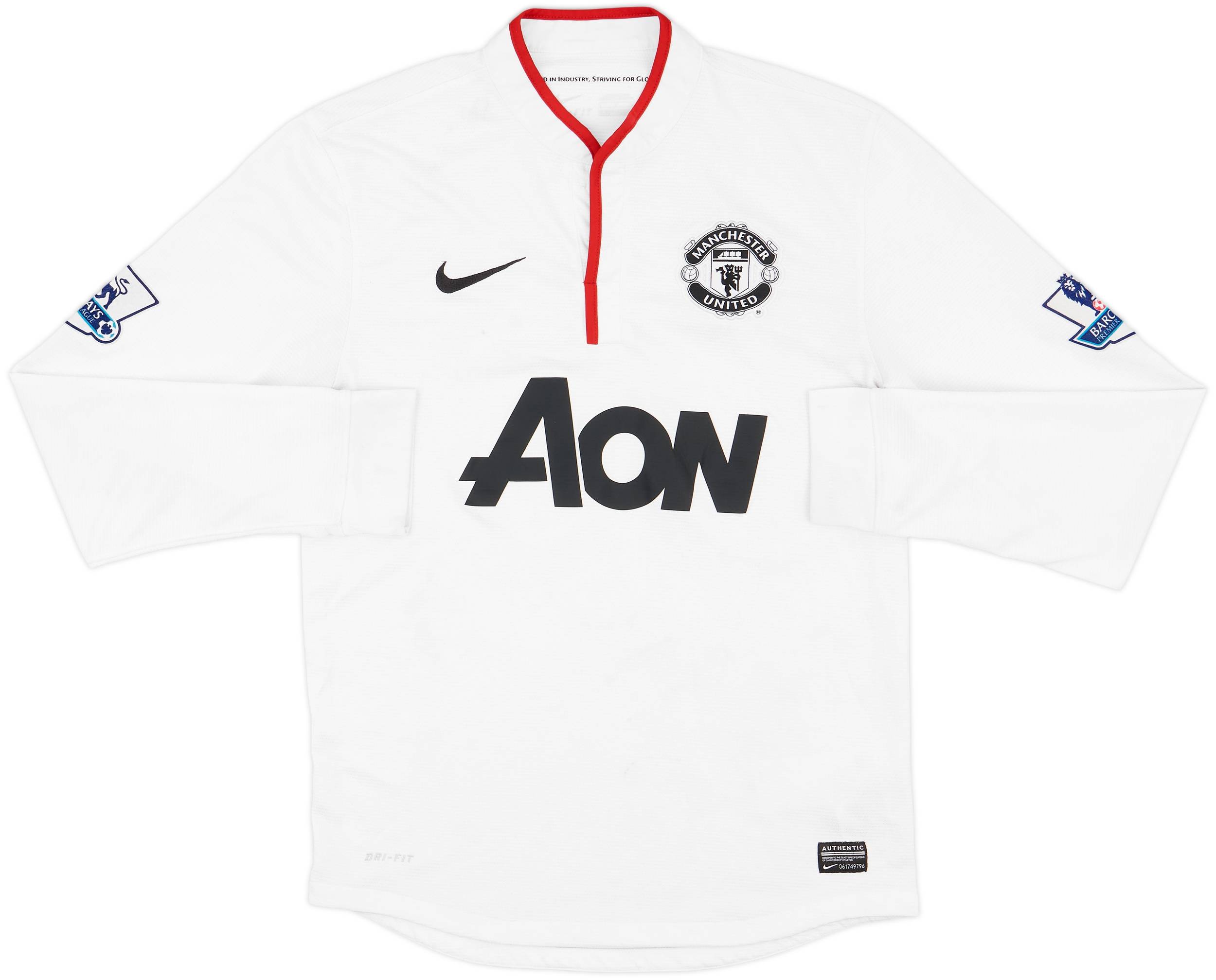 正規品 Nike Manchester United 2012-14 Away 2012 2014 Manchester United Away Third England Nike Soccer