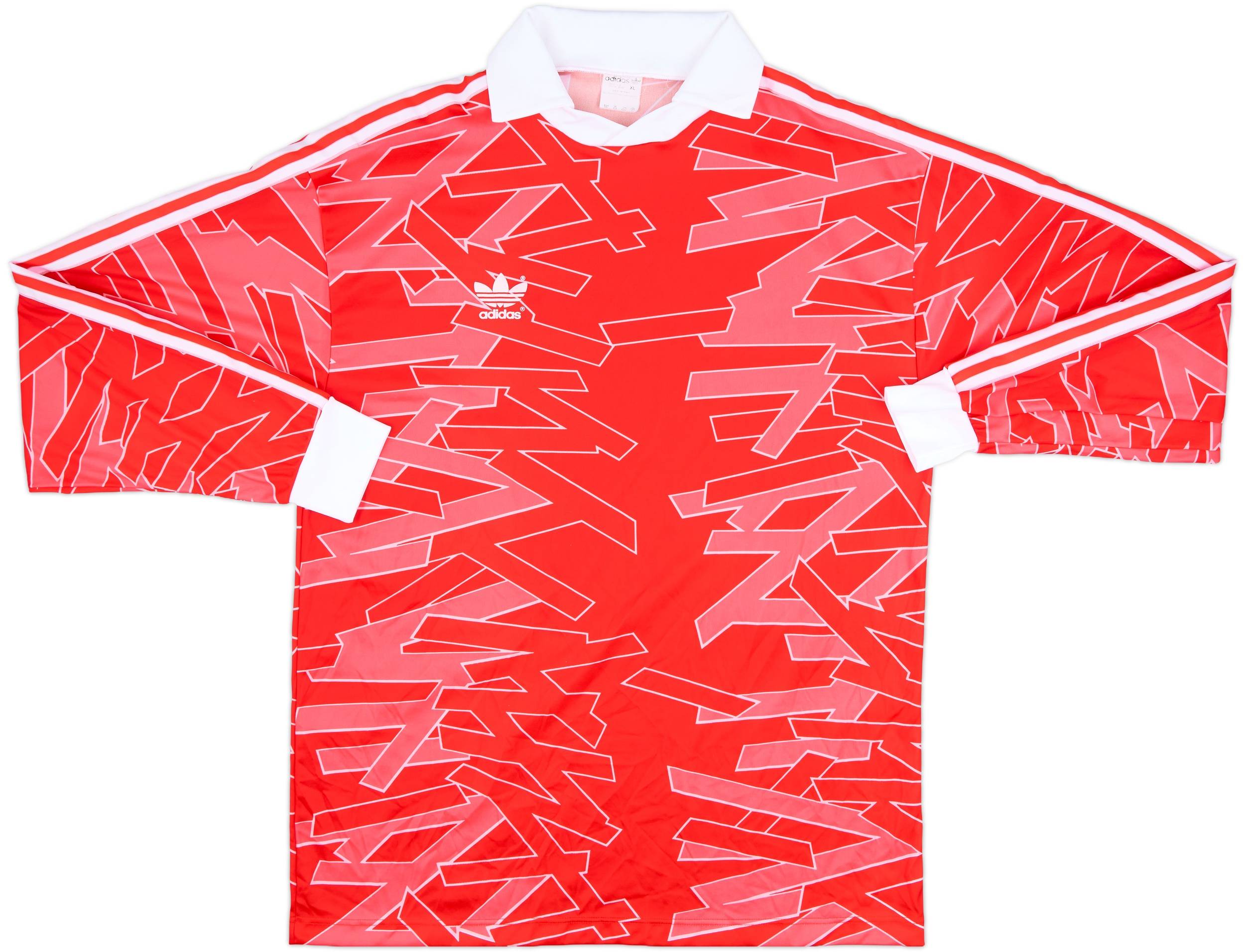 1990s adidas Template L/S Shirt - 9/10 - (XL)