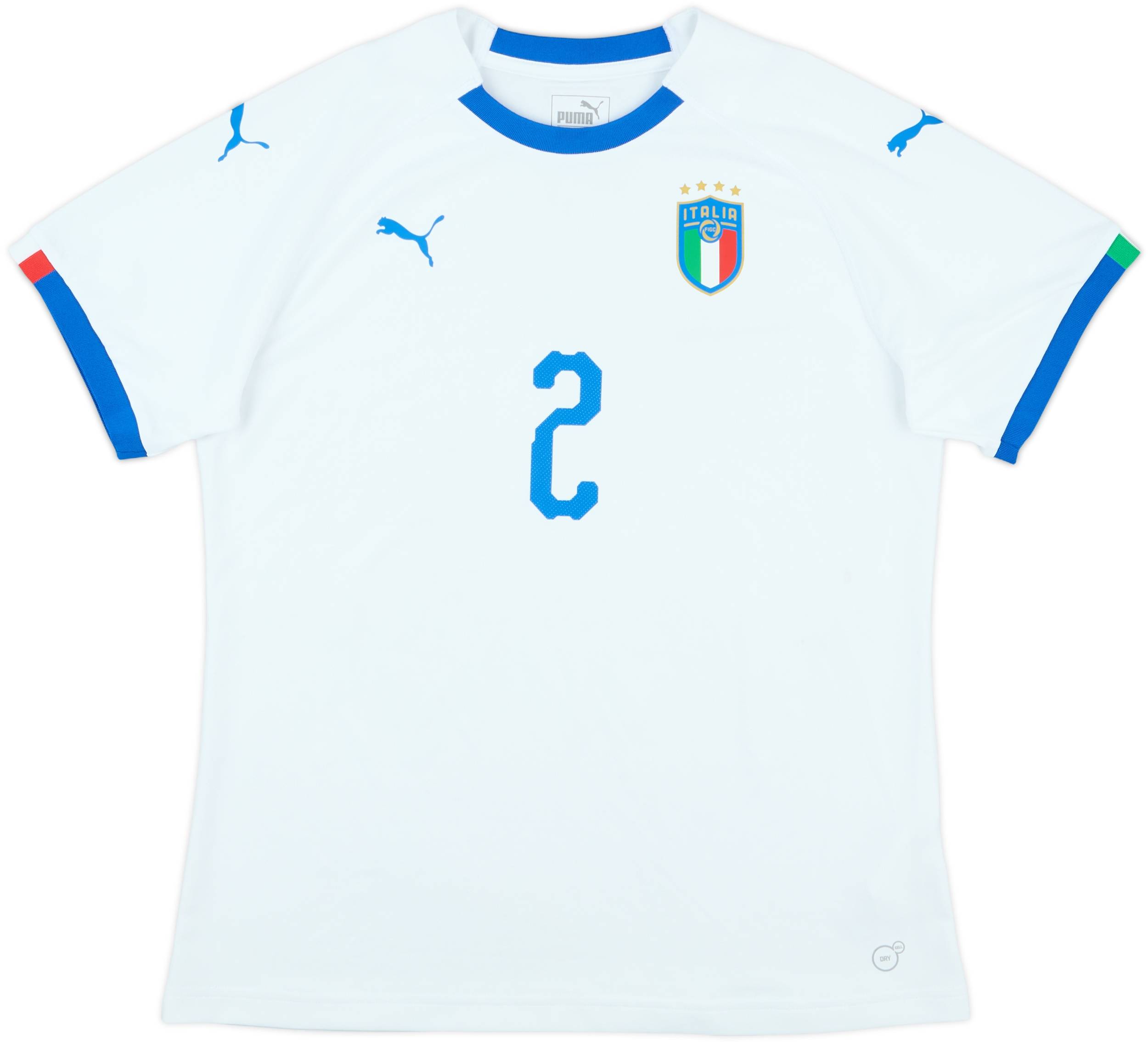 2018-19 Italy Women Match Issue Away Shirt #2