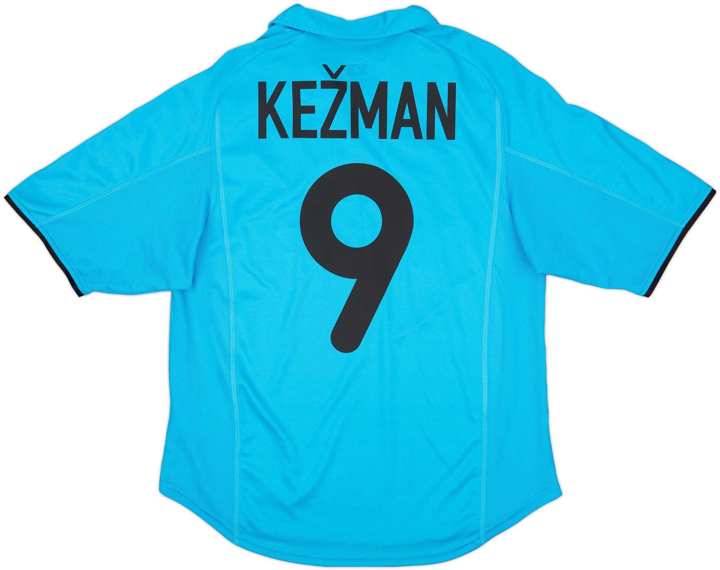 2001-02 PSV Away Shirt Kezman #9 - 9/10 - (S)