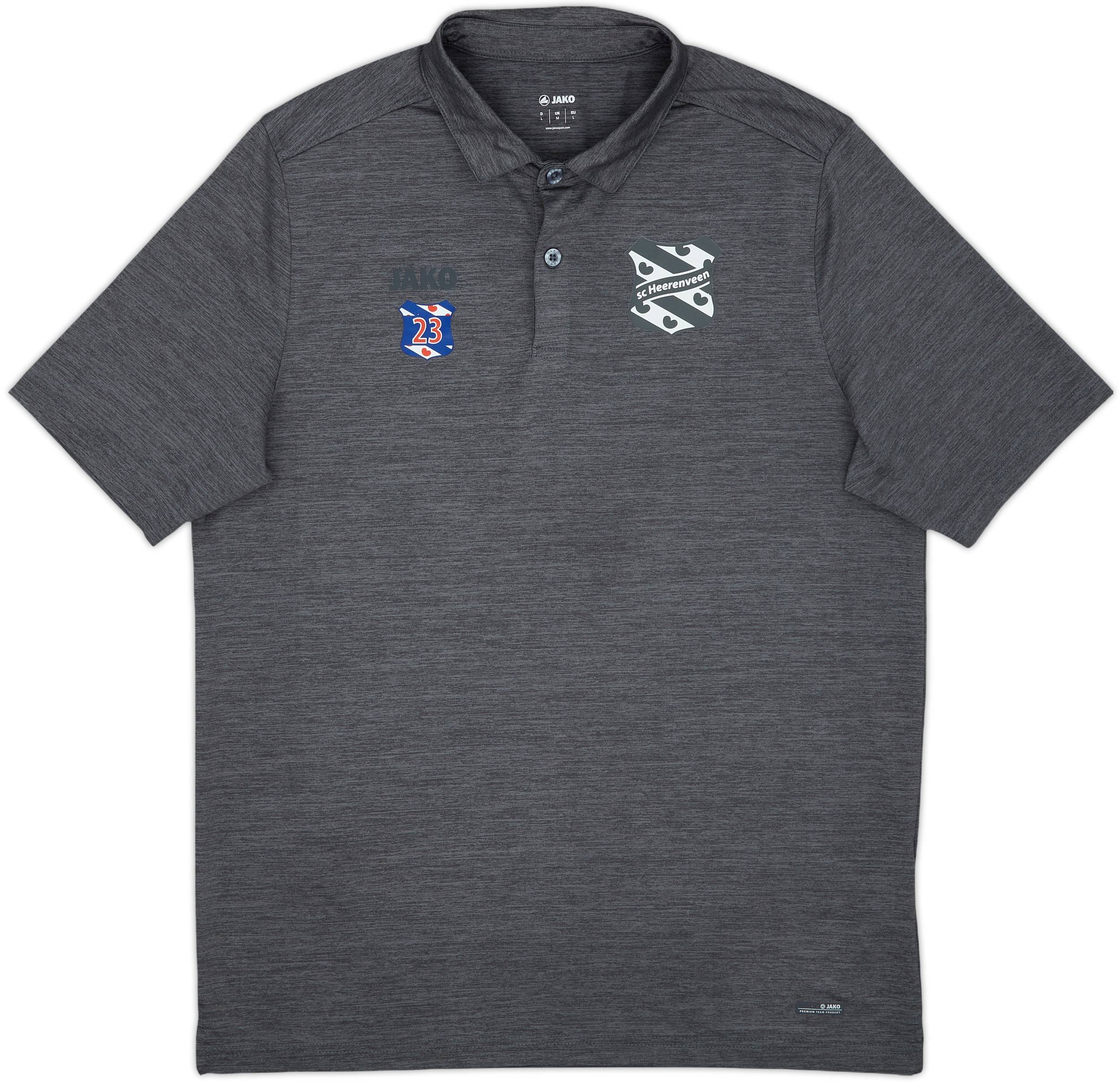 2019-20 Heerenveen Player Issue Jako Polo Shirt #23 - 7/10 - (M)