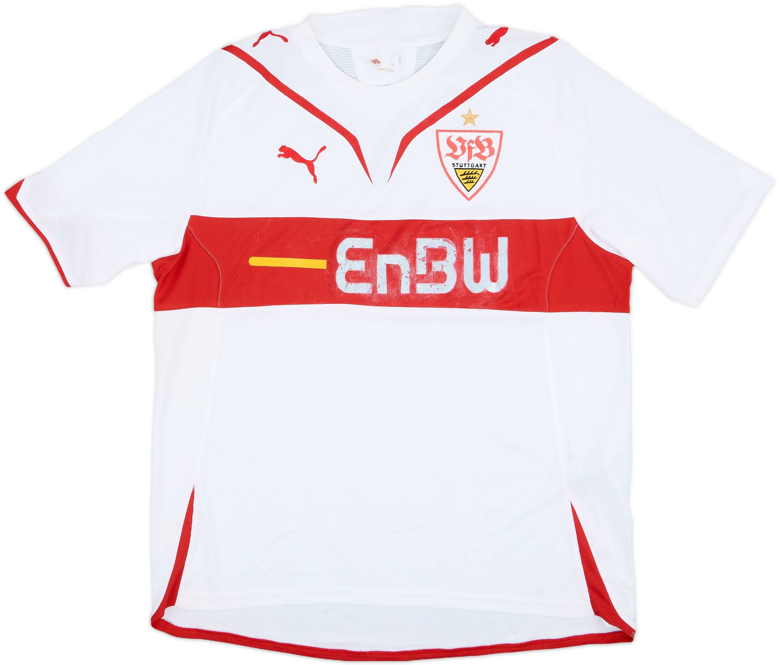 2009-10 Stuttgart Home Shirt - 4/10 - (M)