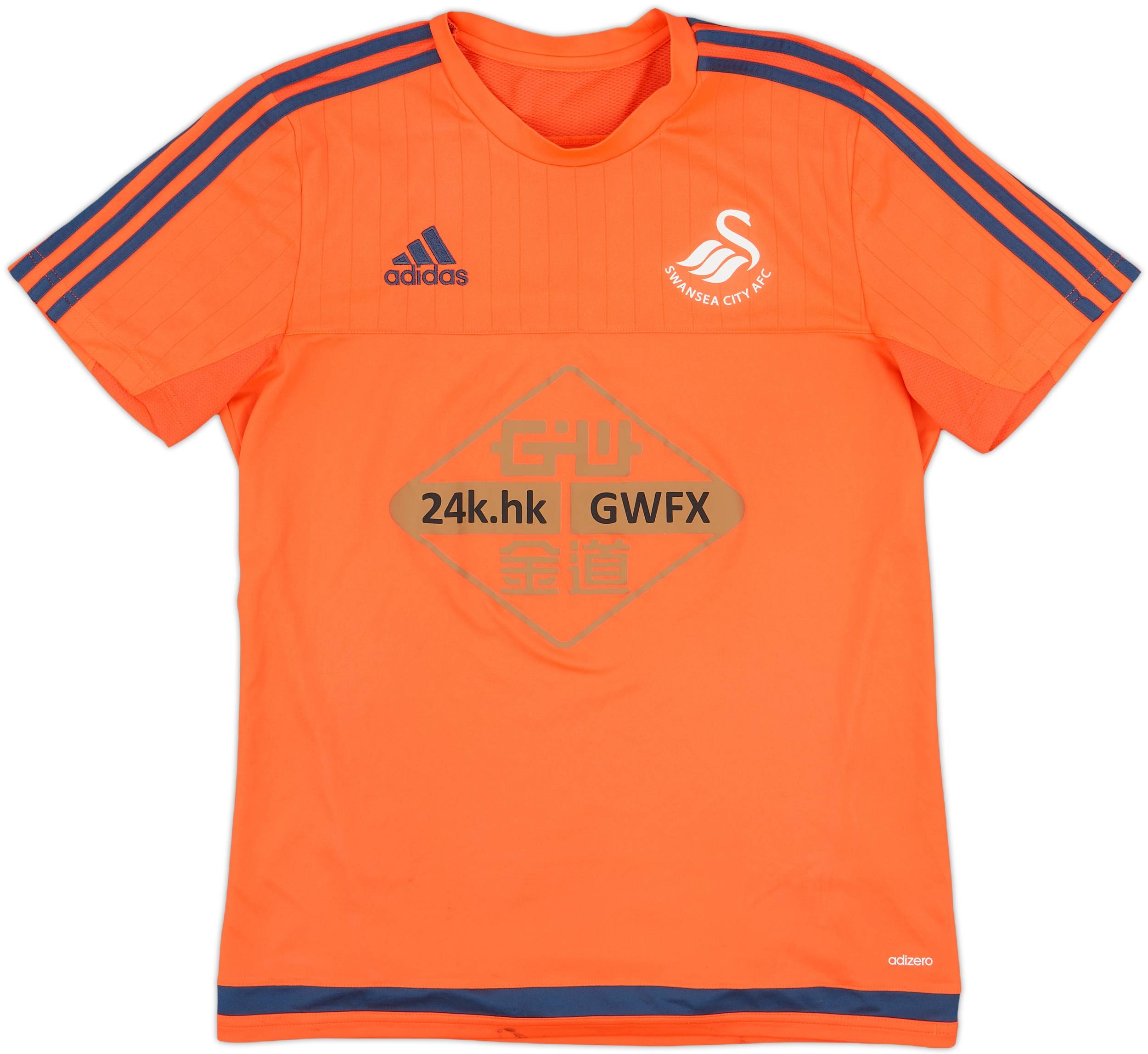 2015-16 Swansea adidas Training Shirt - 7/10 - (M)