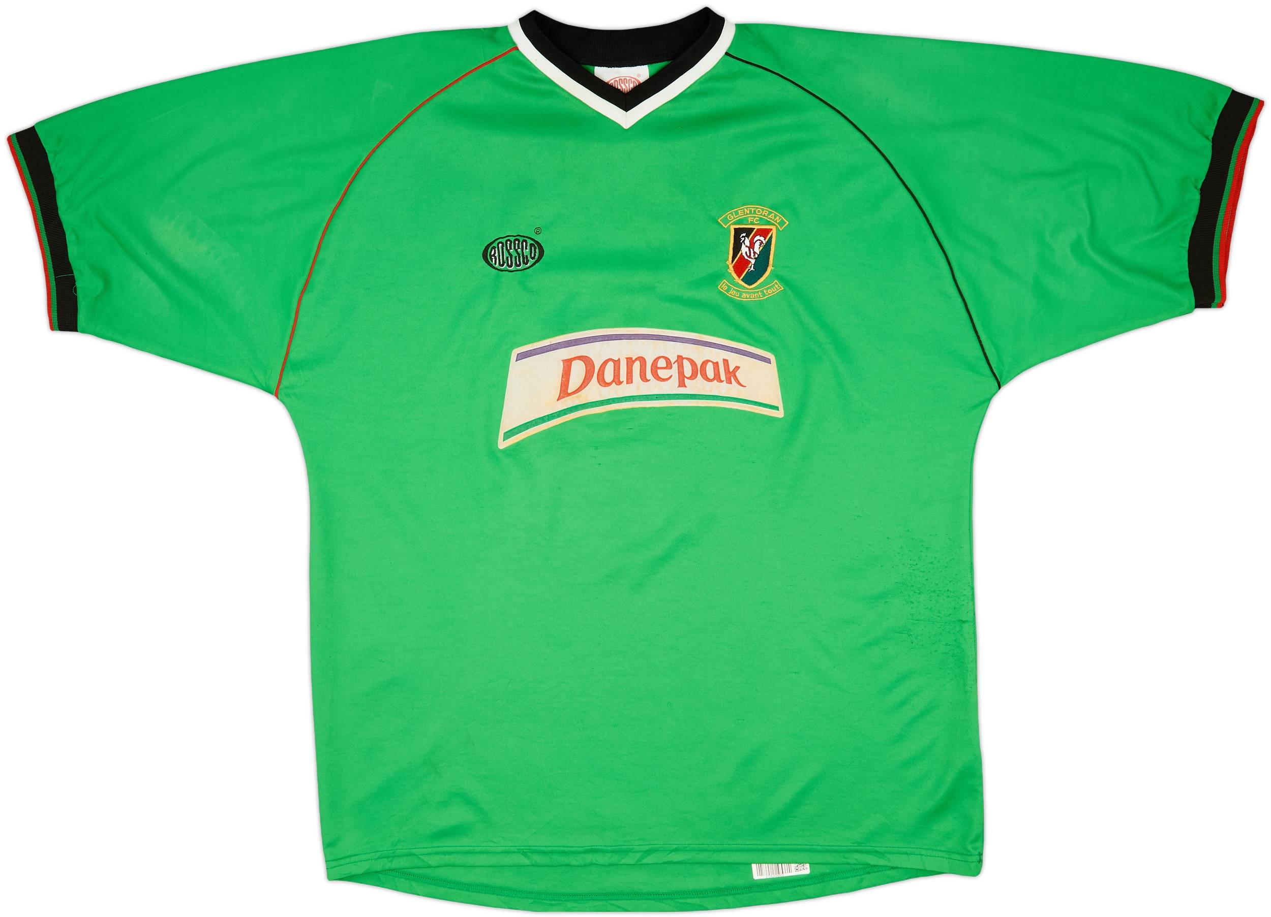 2002-03 Glentoran Home Shirt - 7/10 - (XXL)