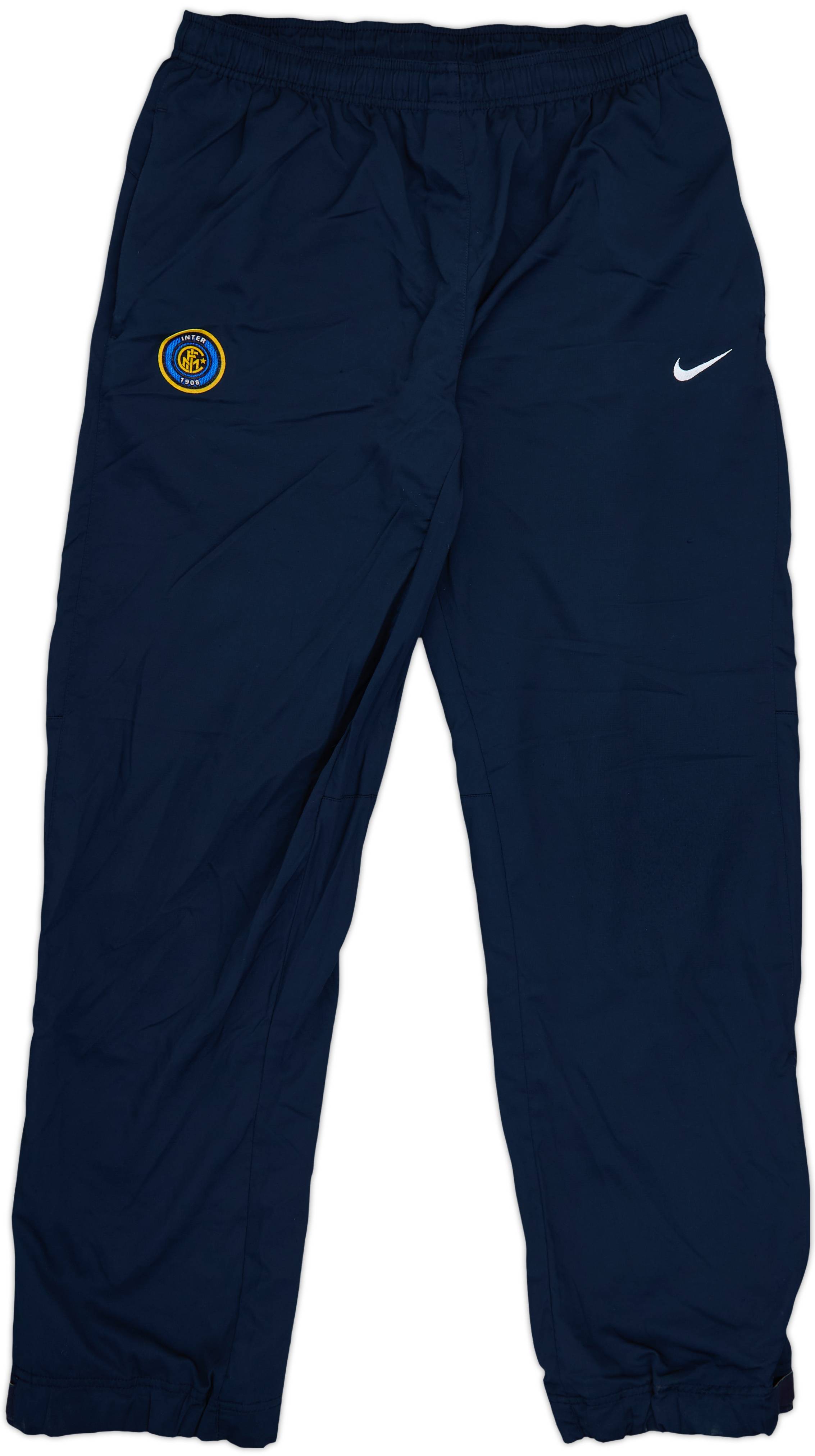 Nike Inter Milan インテルミラノ ウォームアップパンツ 2005-06 Inter Milan Nike Track Pants/Bottoms - 9/10 - (XL)