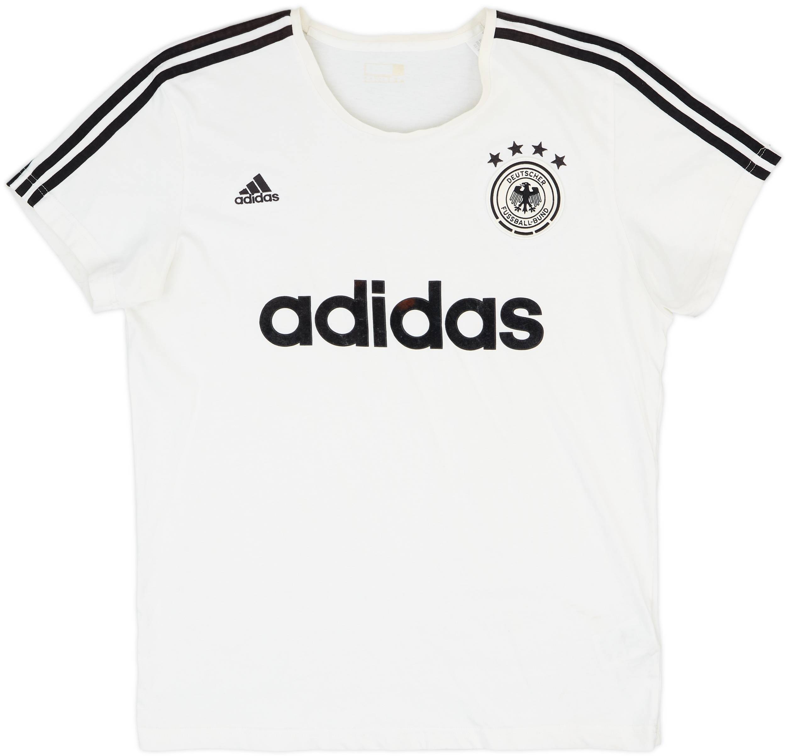 2015-16 Germany adidas Cotton Tee - 5/10 - (Women's L)