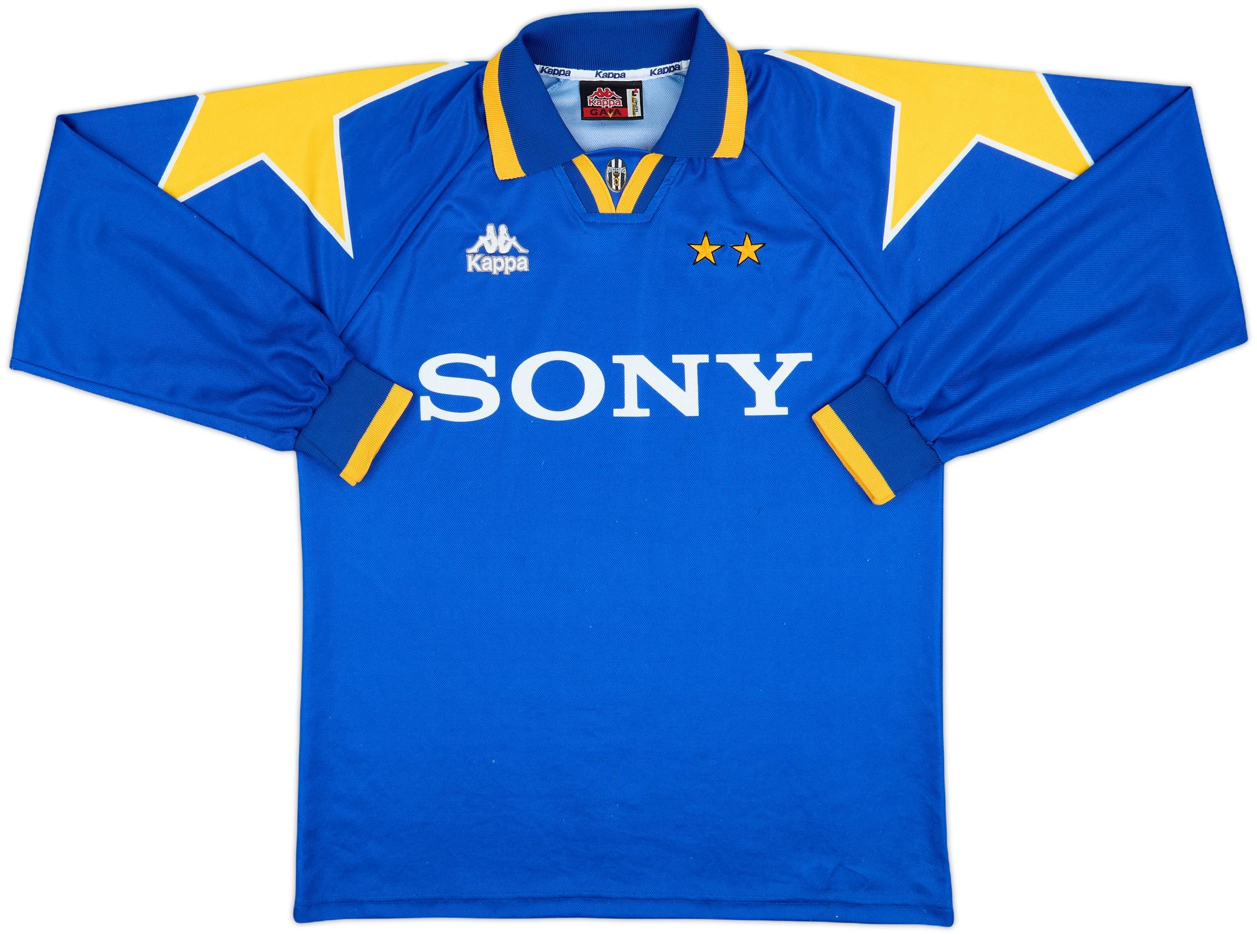 1995-96 Juventus Away L/S Shirt - 8/10 - (L)