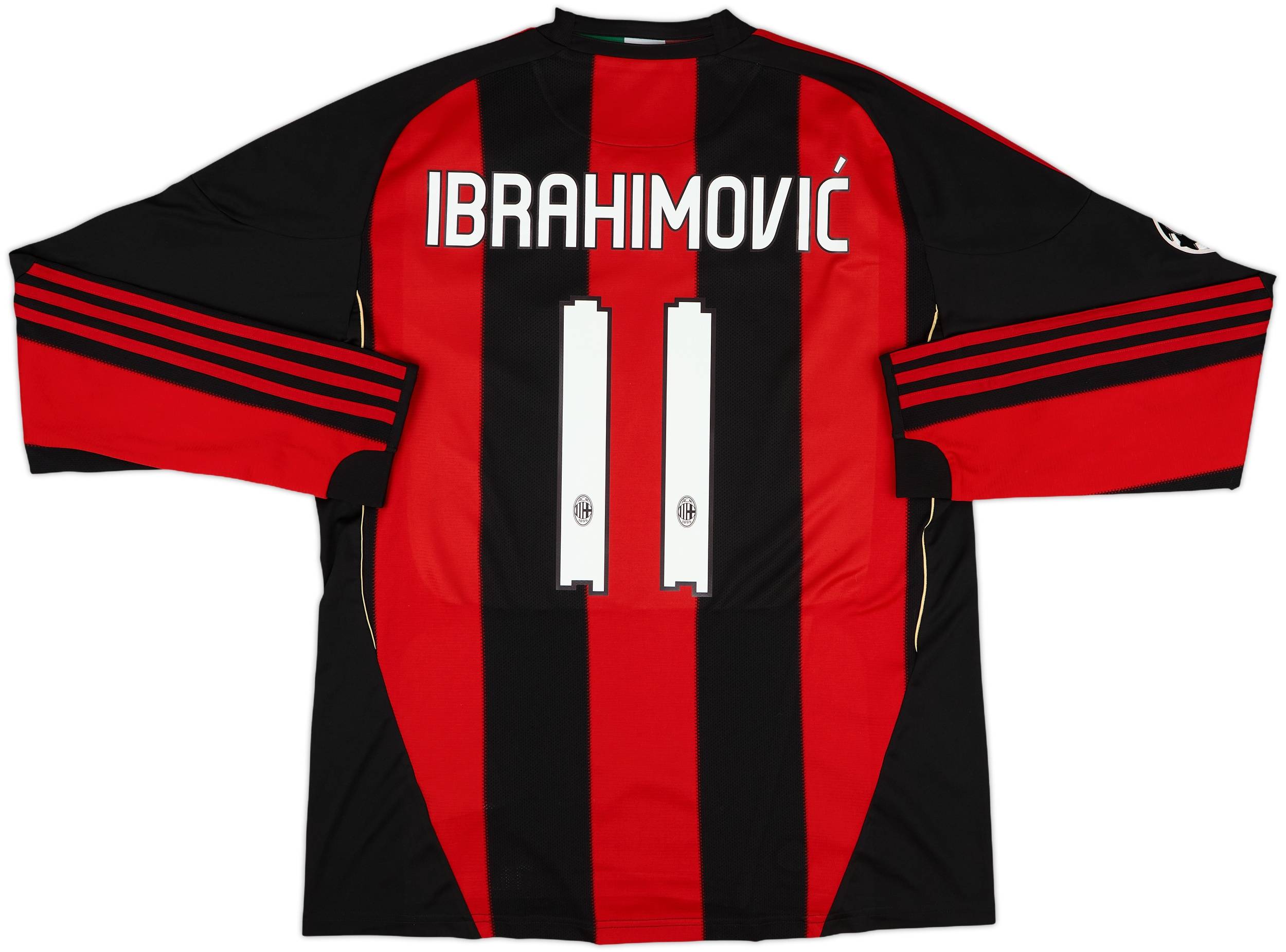 ACミラン IBRAHIMOVIĆ シャツ 11番 2021-22 AC Milan Away Shirt Ibrahimovic #11 - 8/10 - (L)