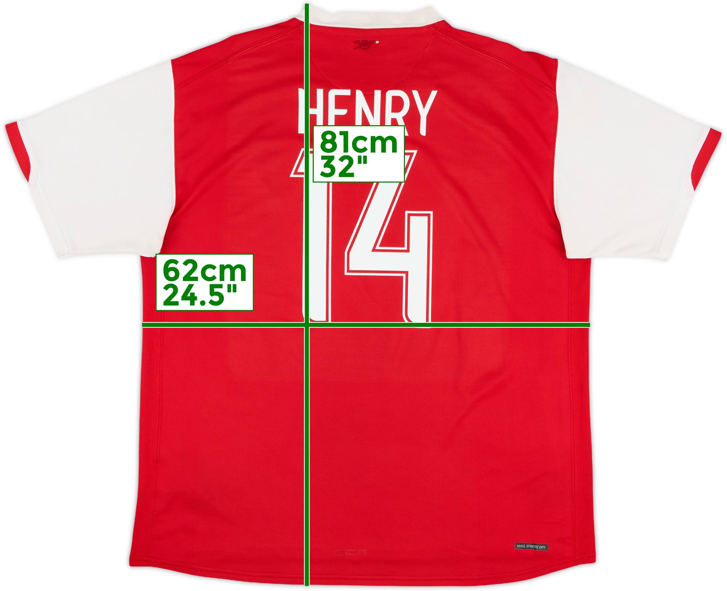 週末セール！Arsenal 07-08 3rd 【14 Henry】 Arsenal 07-08 3rd 【14 Henry】