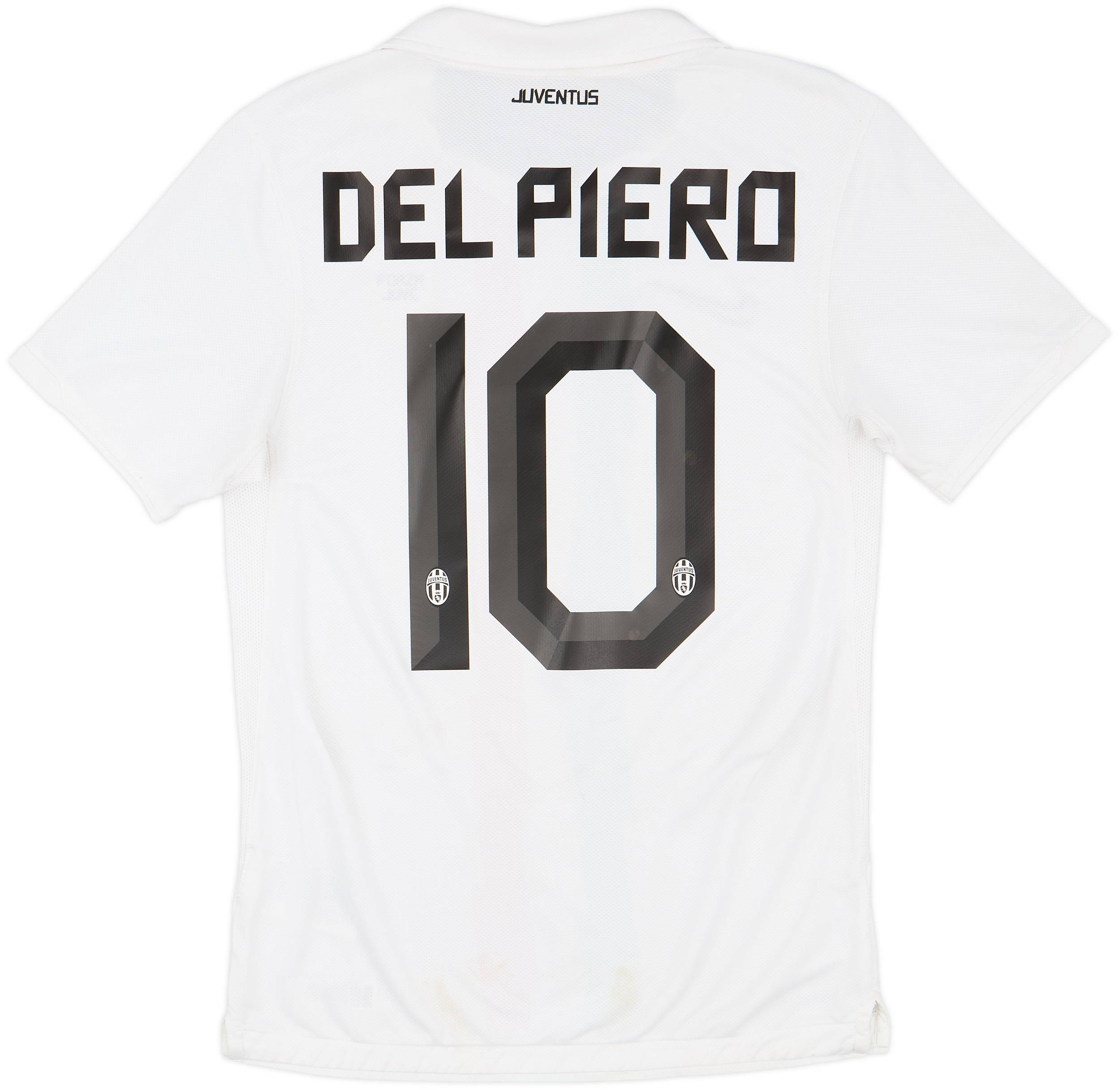 2010-12 Juventus Away Shirt Del Piero #10 - 9/10 - (S)