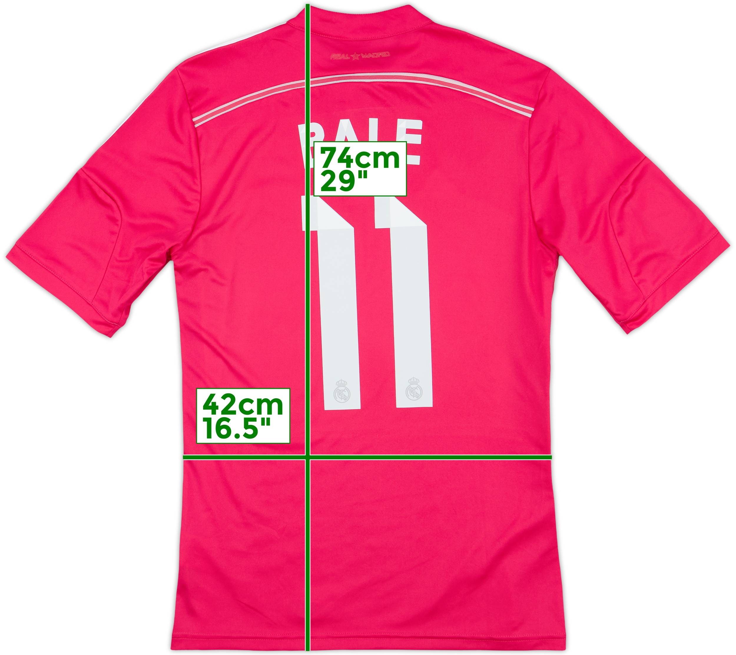 2014-15 Real Madrid Away Shirt Bale #11 - 8/10 - (S)