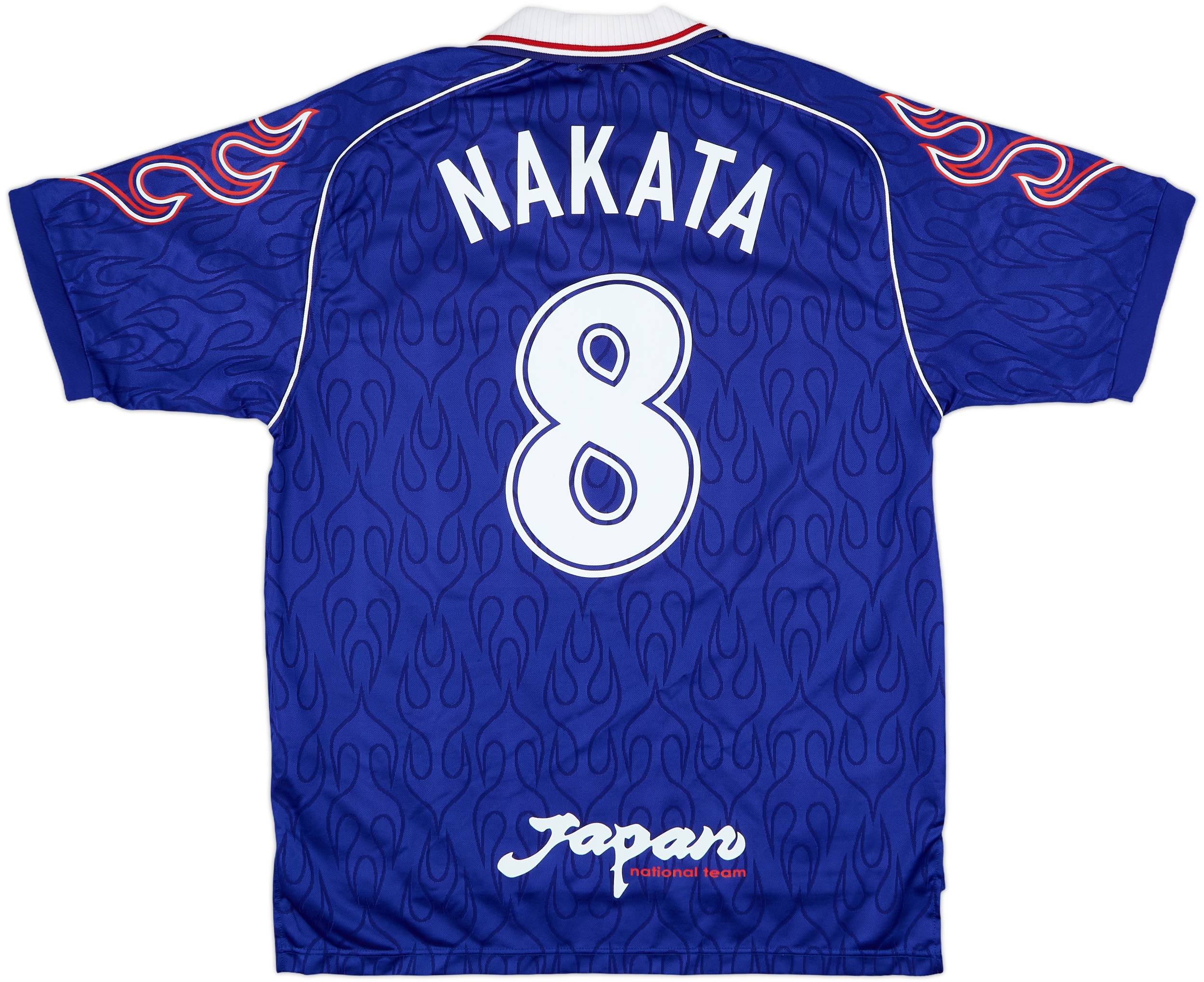1998 Japan Home Shirt Nakata #8 - 10/10 - (L)