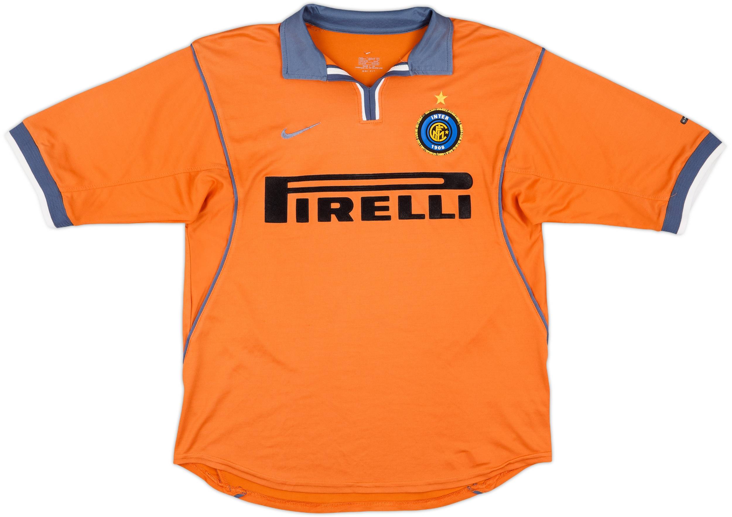 2000-01 Inter Milan Third Shirt Ronaldo #9 - 7/10 - (S)