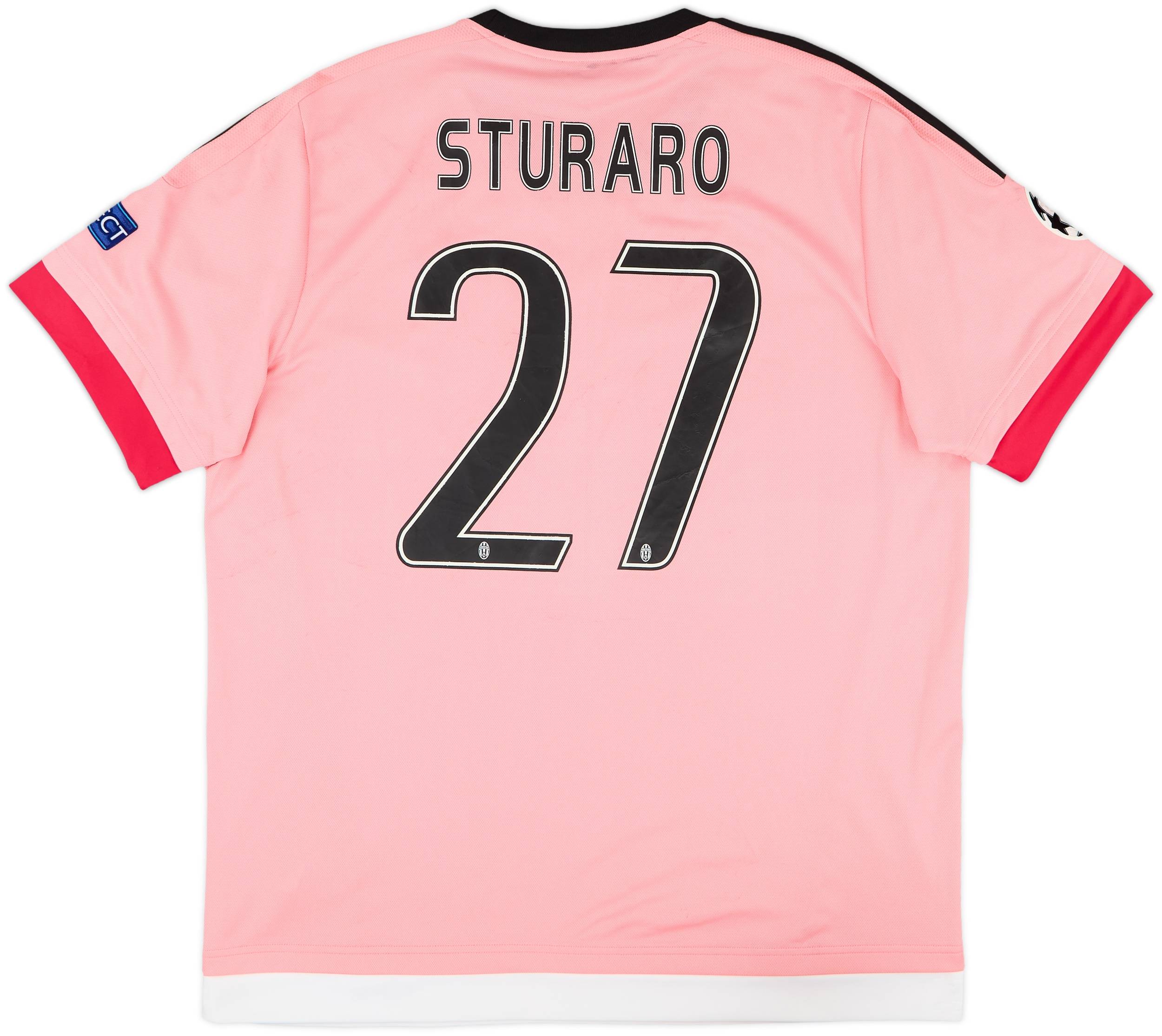2015-16 Juventus Away Shirt Sturaro #27 7/10 (XL)