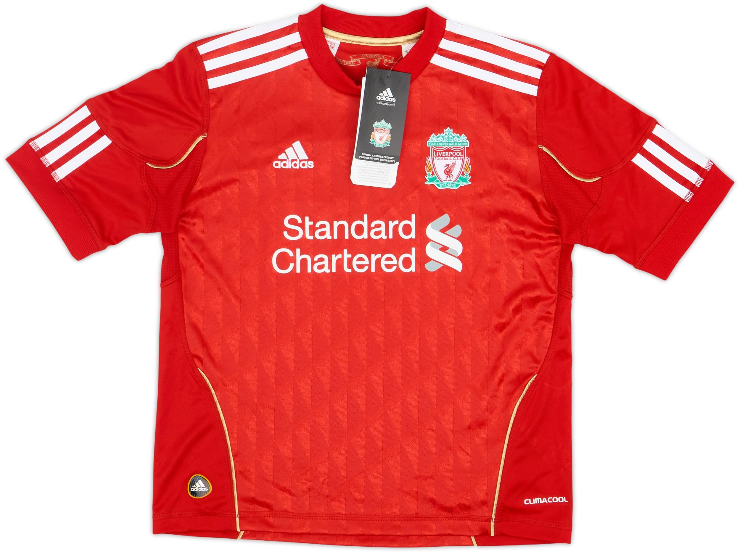 Liverpool  2010-12シーズン 2010-12 Liverpool Home Shirt Suarez #7 (S.Boys)