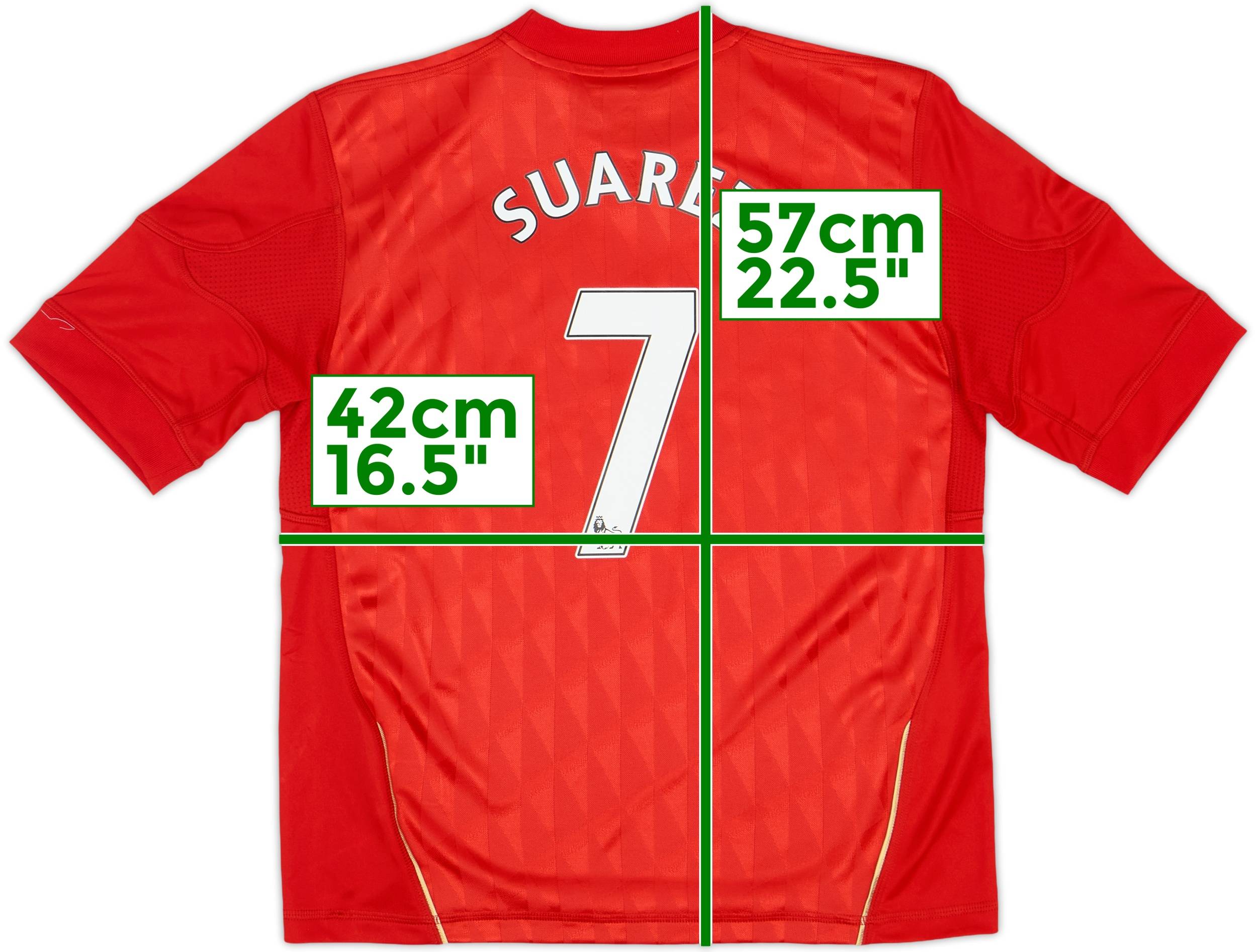 2010-12 Liverpool Home Shirt Suarez #7 (S.Boys) 2010-12 Liverpool Home Shirt Suarez #7 (S.Boys)