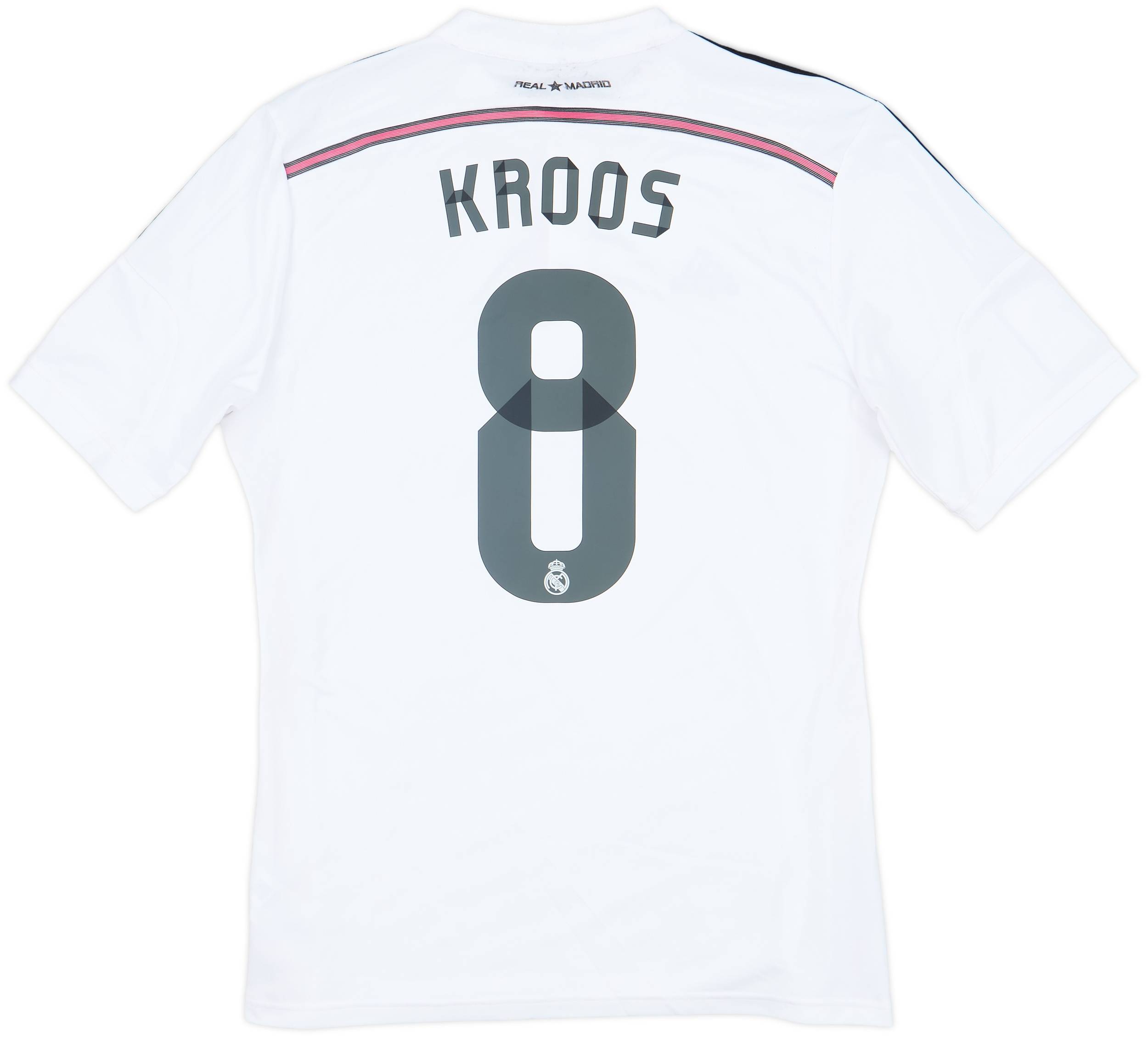 未使用タグ付14-15 RealMadrid KROOS 8番　adidas 未使用タグ付14-15 RealMadrid KROOS 8番 adidas 未使用タグ付14-