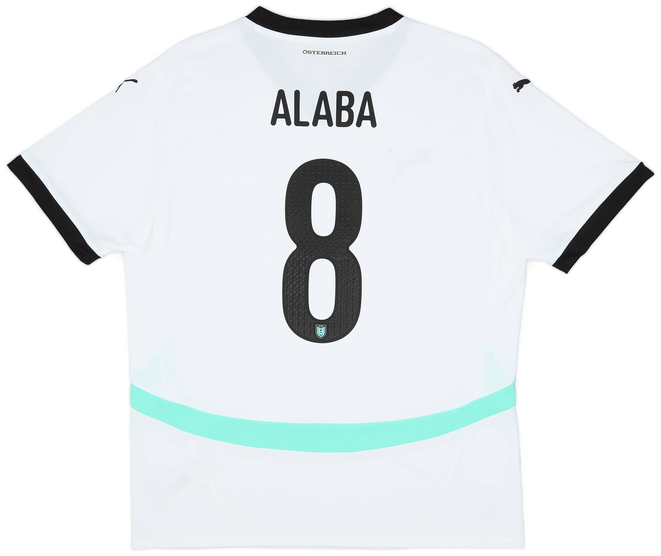 2024-25 Austria Away Shirt Alaba #8
