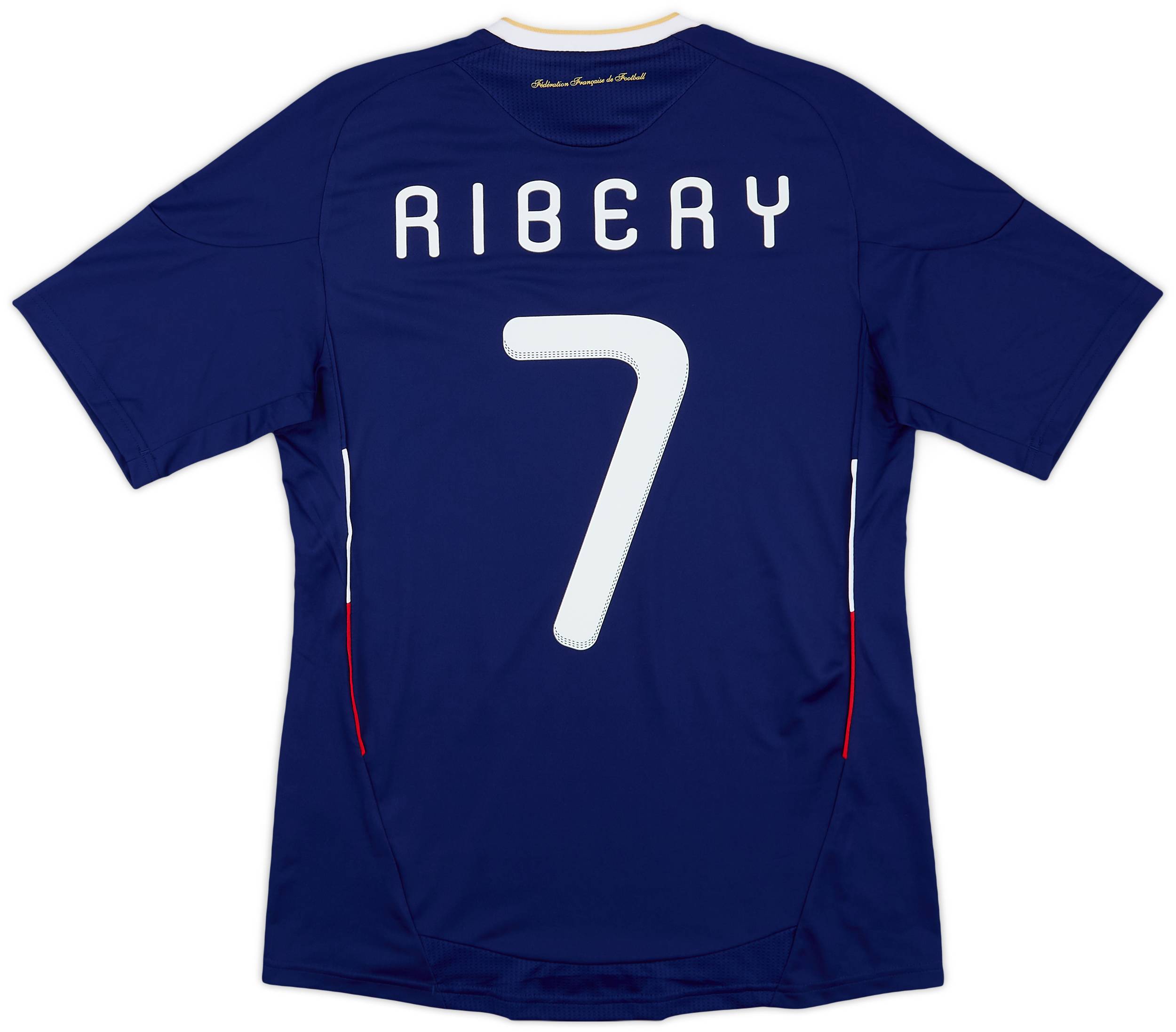 2009-10 France Home Shirt Ribery #7 - 10/10 - (S)