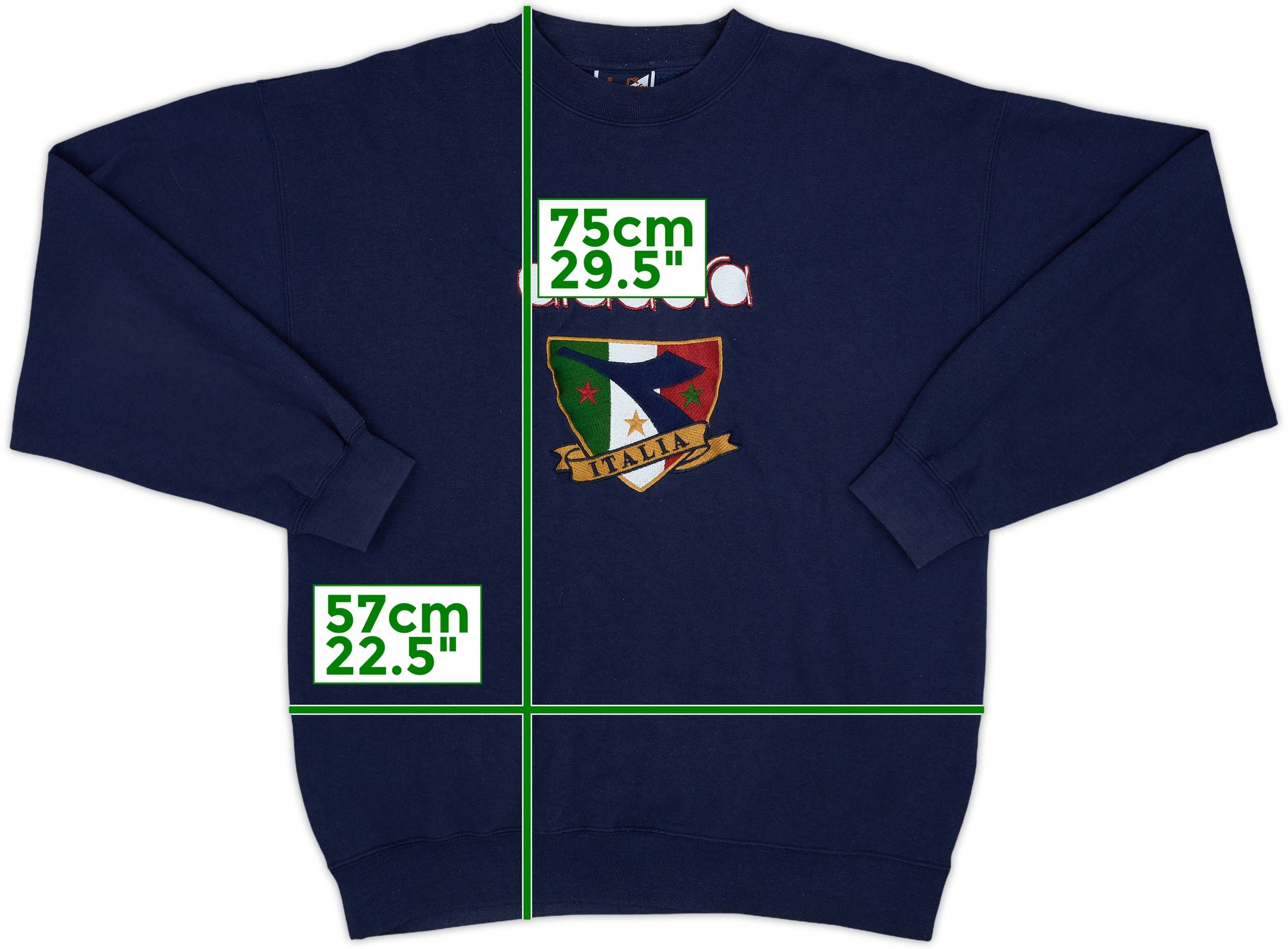 1990s Italy Diadora Sweat Top - 9/10 - (L)