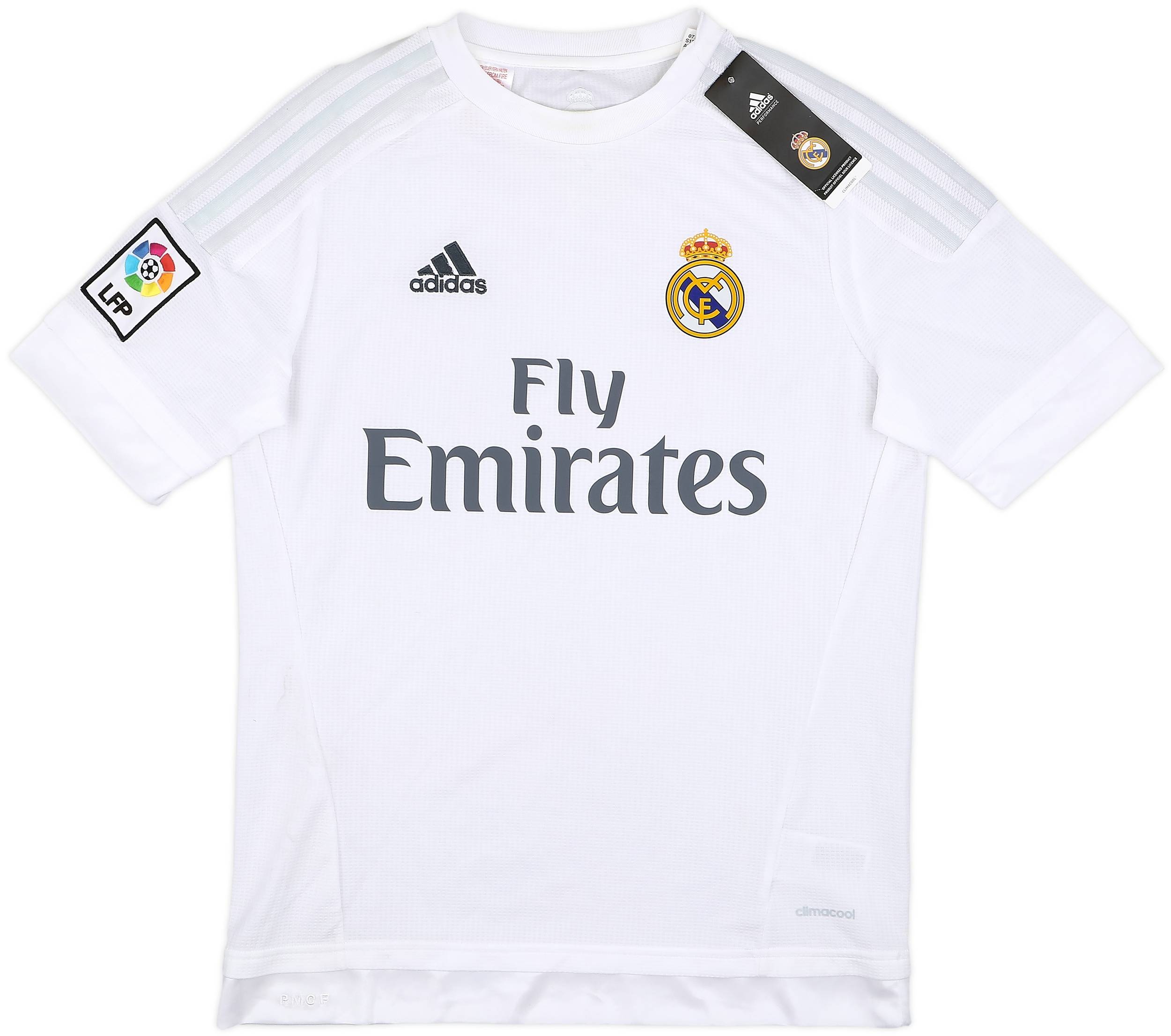 2015-16 Real Madrid Home Shirt (L.Boys)