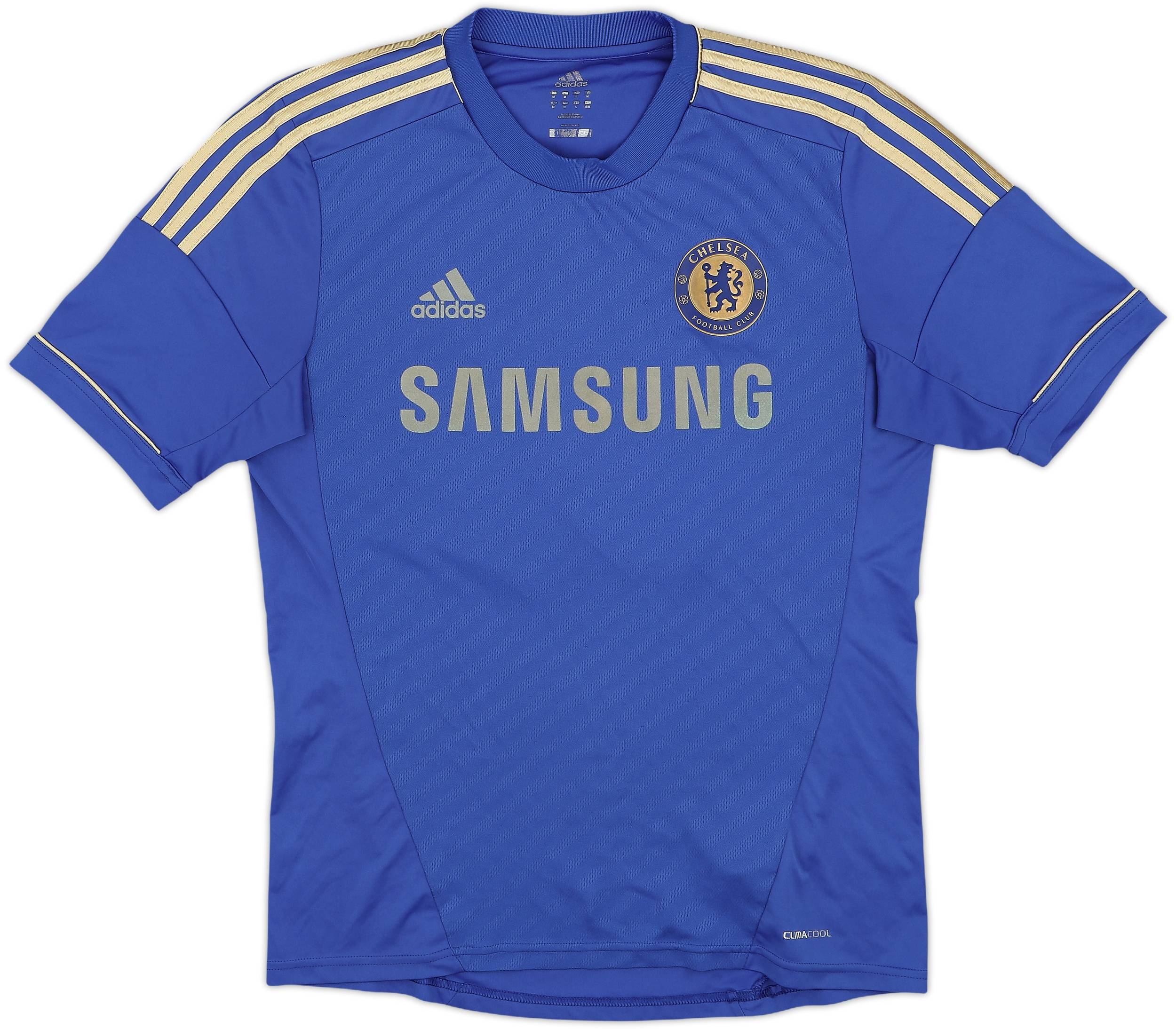 ウェア Chelsea 2012 2013  CHELSEA 2012/2013 HOME FOOTBALL SHIRT JERSEY ADIDAS SIZE S