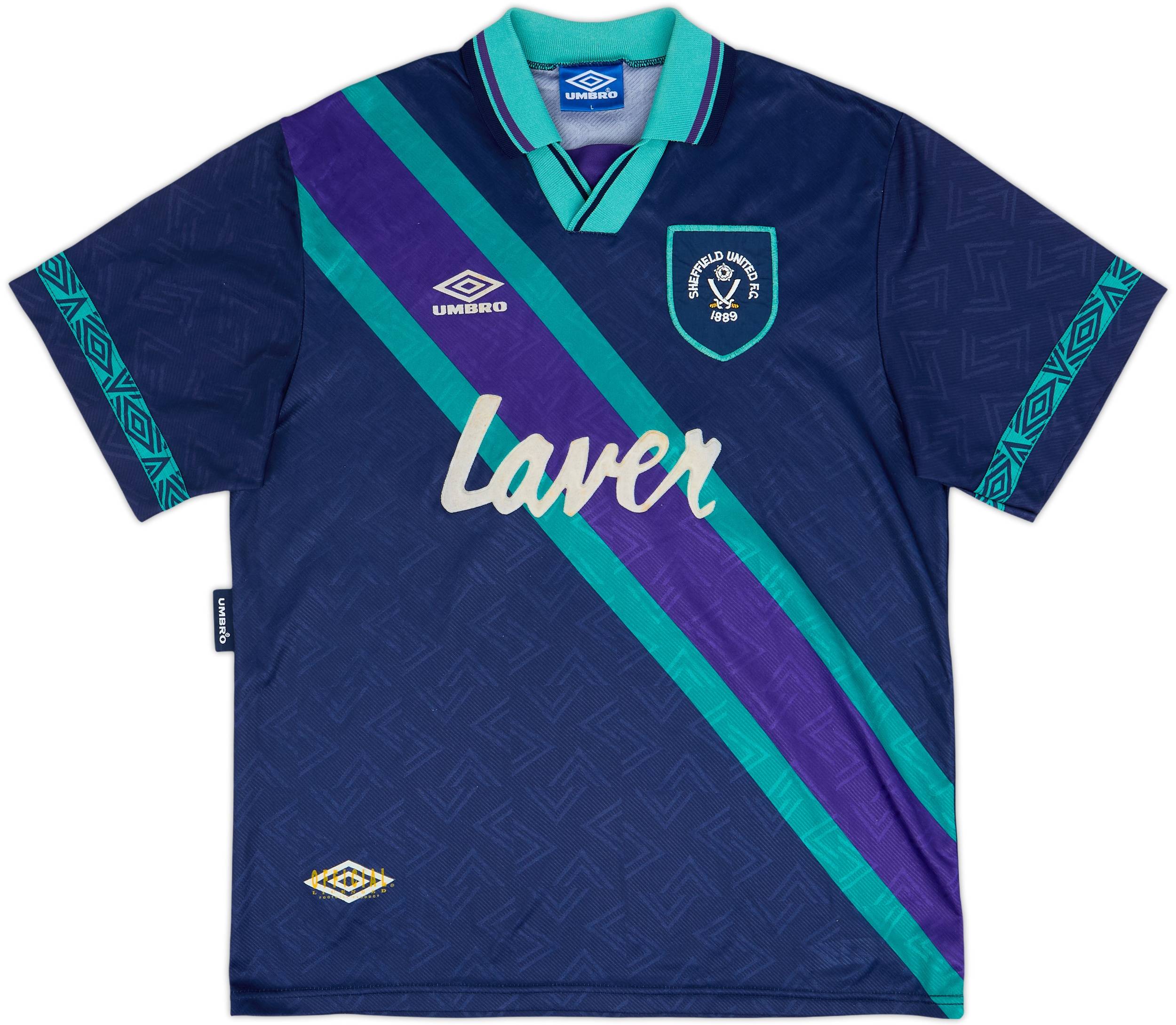 1993-95 Sheffield United Away Shirt - 8/10 - (L)