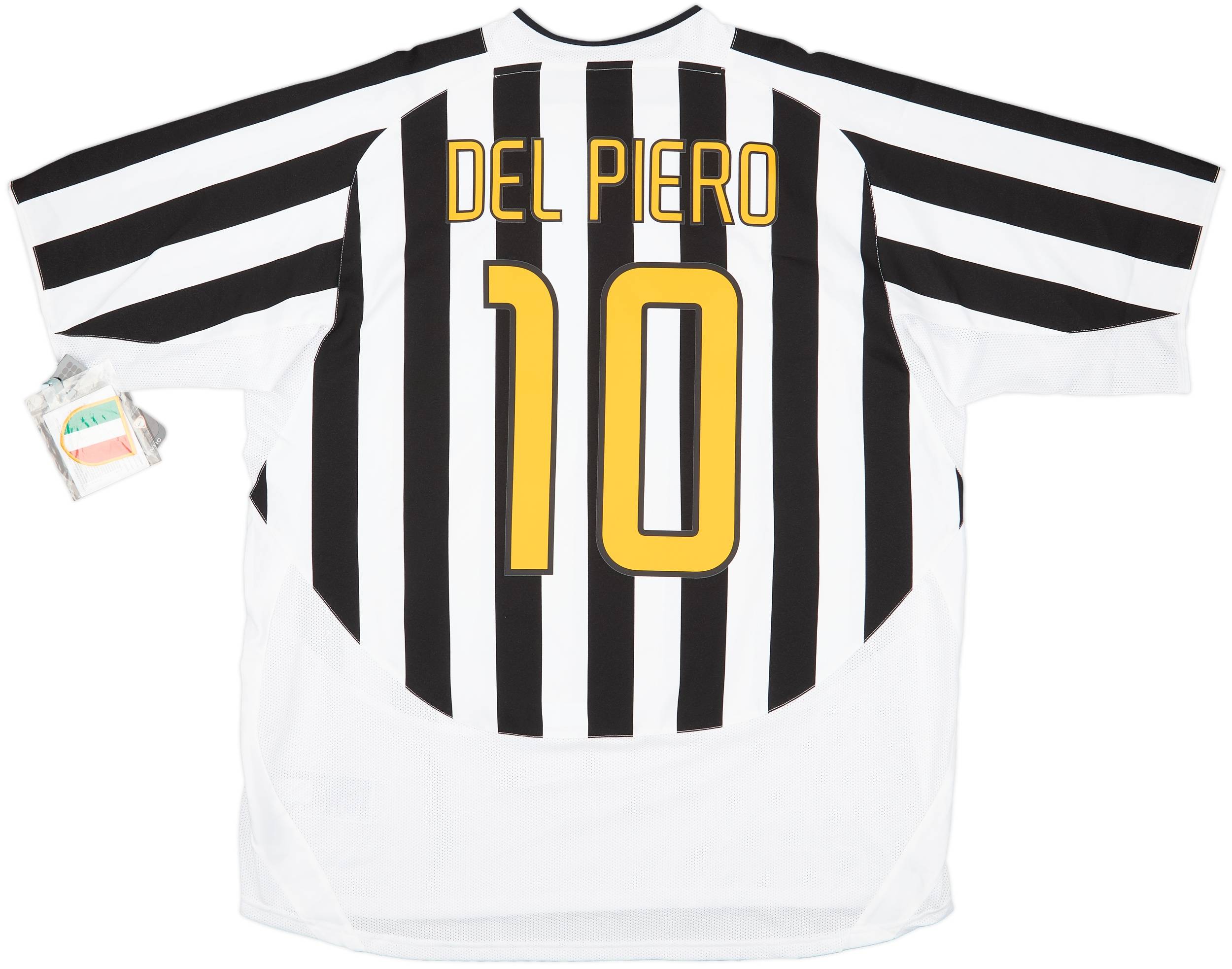 2003-04 Juventus Home Shirt Del Piero #10 (XXL)