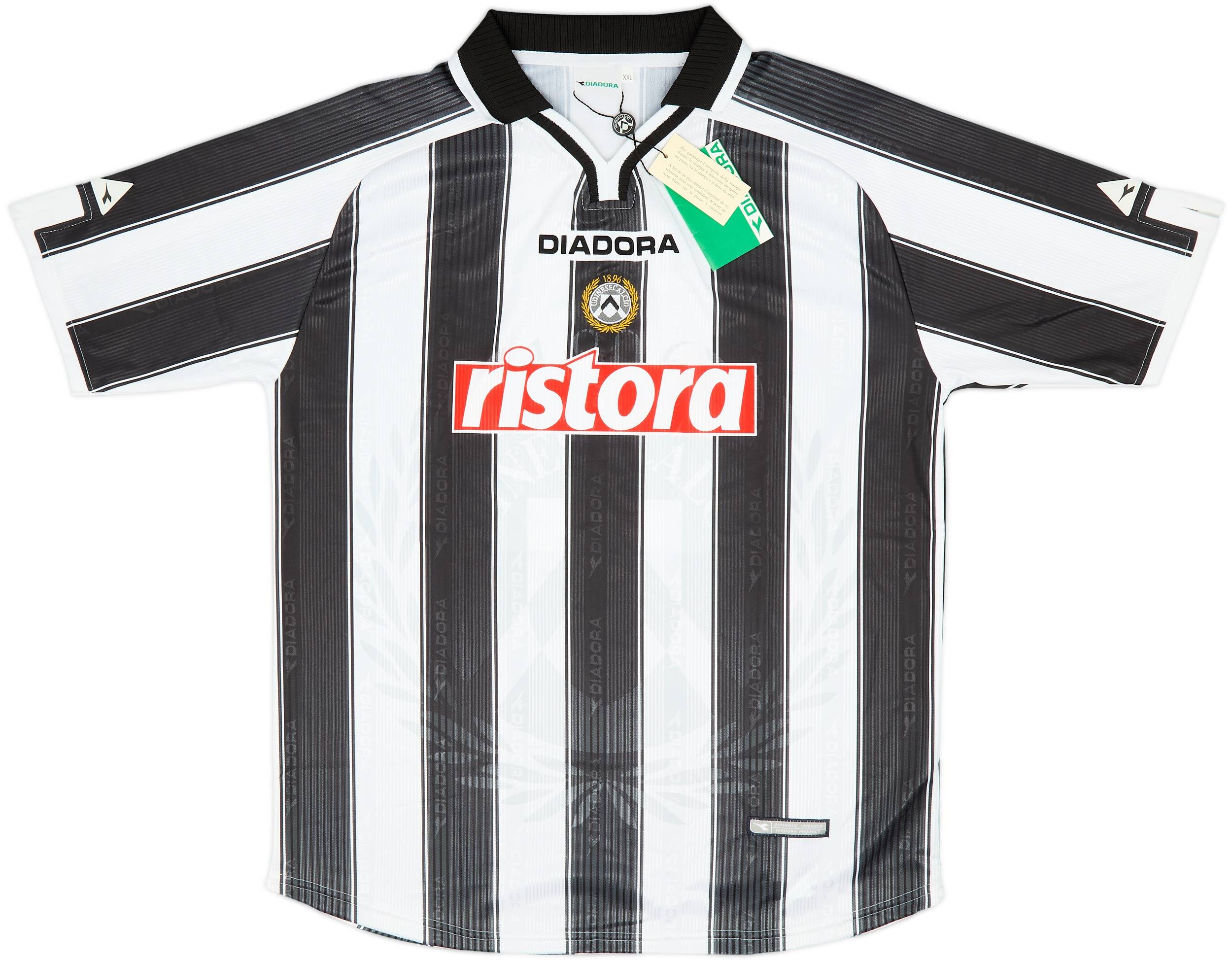2001-02 Udinese Home Shirt (XXL)
