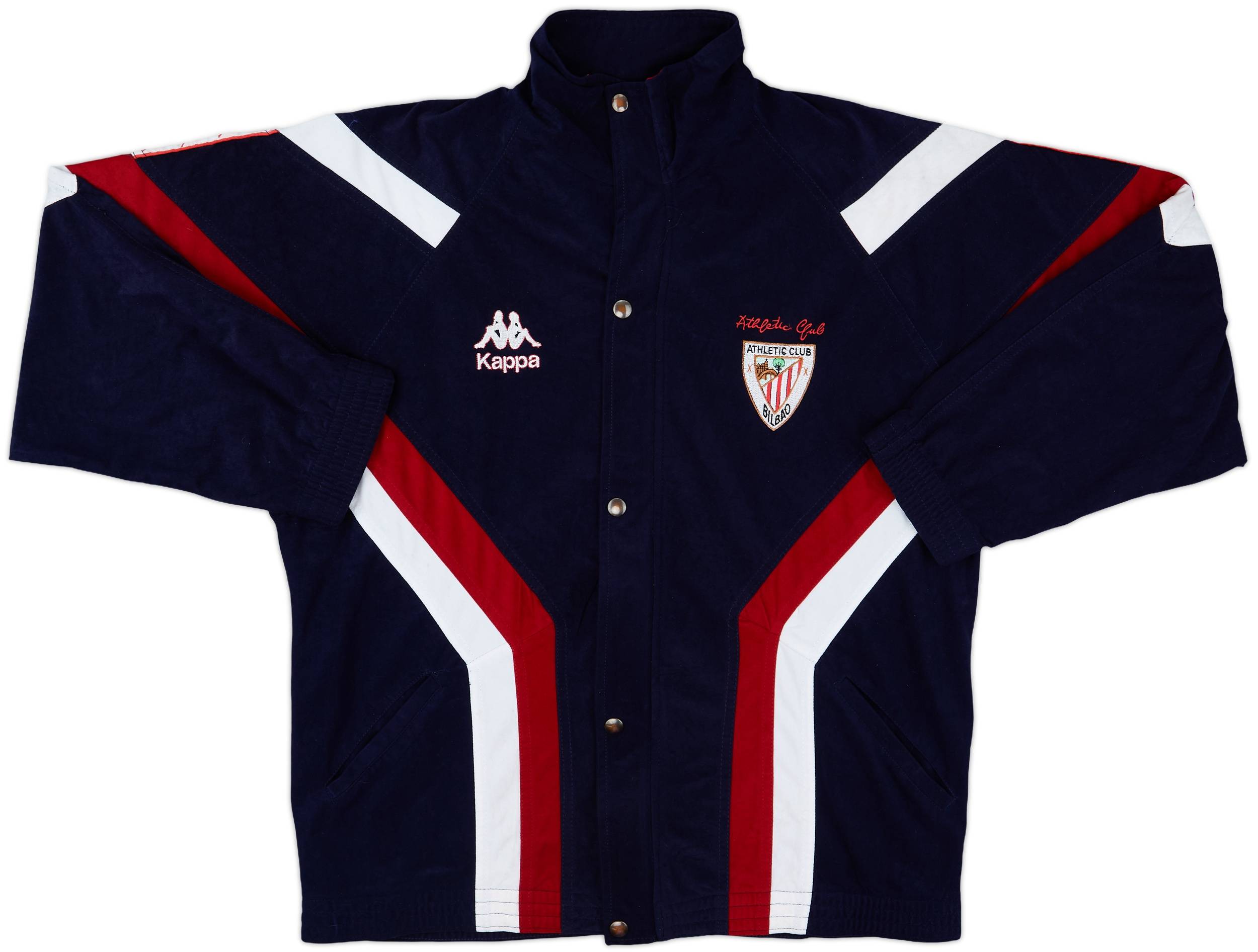 1995-97 Athletic Bilbao Kappa Track Jacket - 8/10 - (XL)