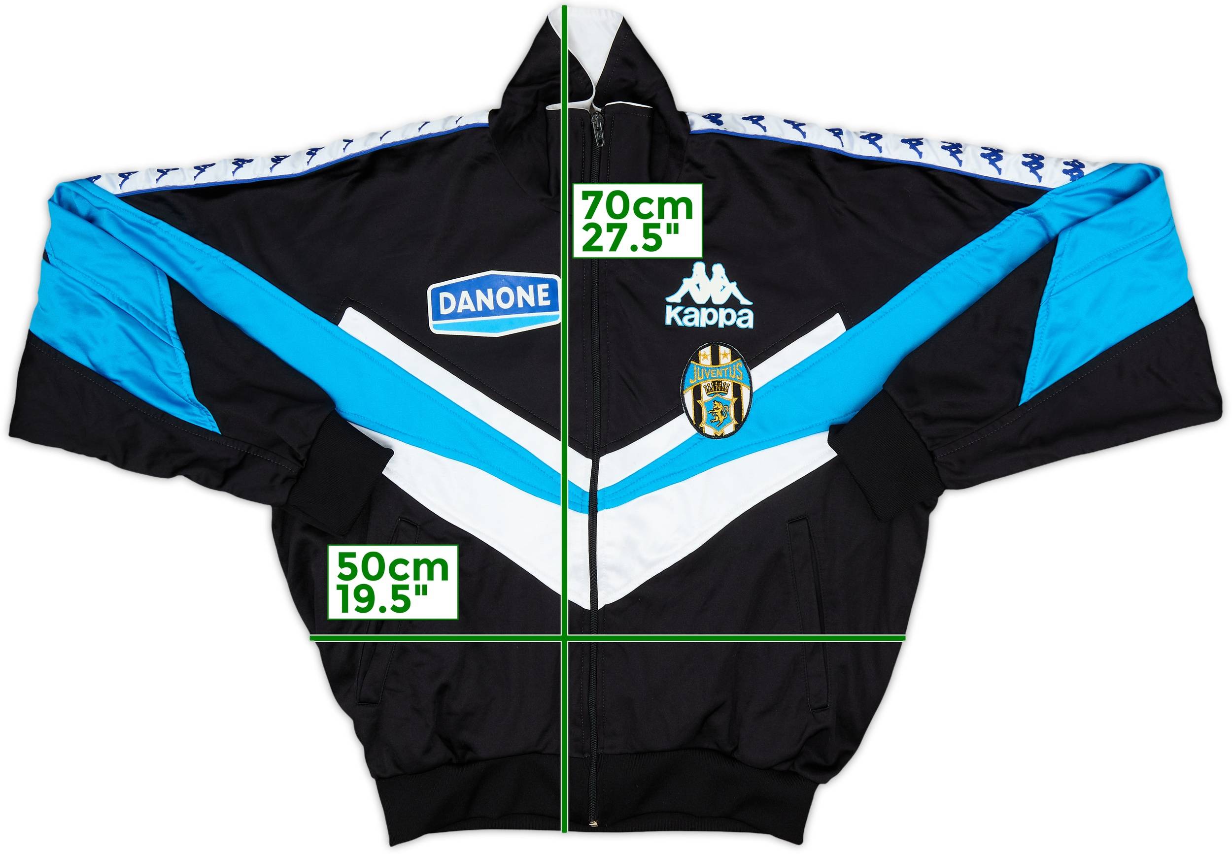 94/95”Kappa JUVENTUSビンテージ ジャケット:L 1994-95 Juventus Kappa Track Jacket - 8/10 - (M)