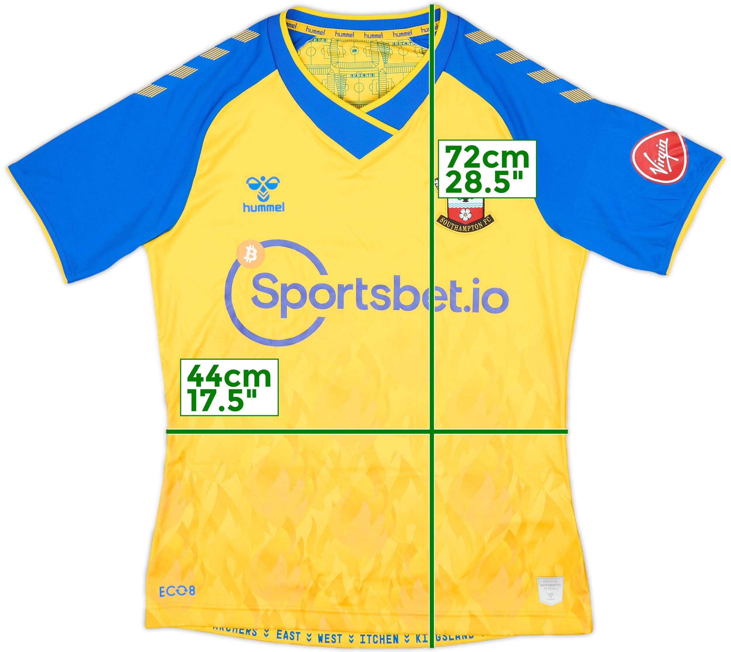 2021-22 Southampton Away Shirt 10/10 (Women's XL)