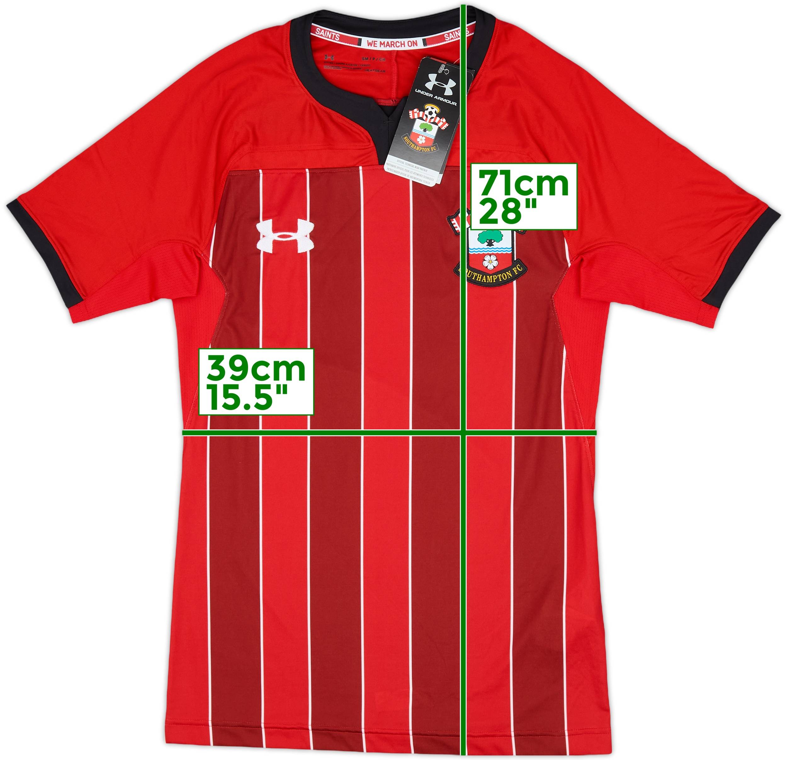 2018-19 Southampton Third Shirt (S)