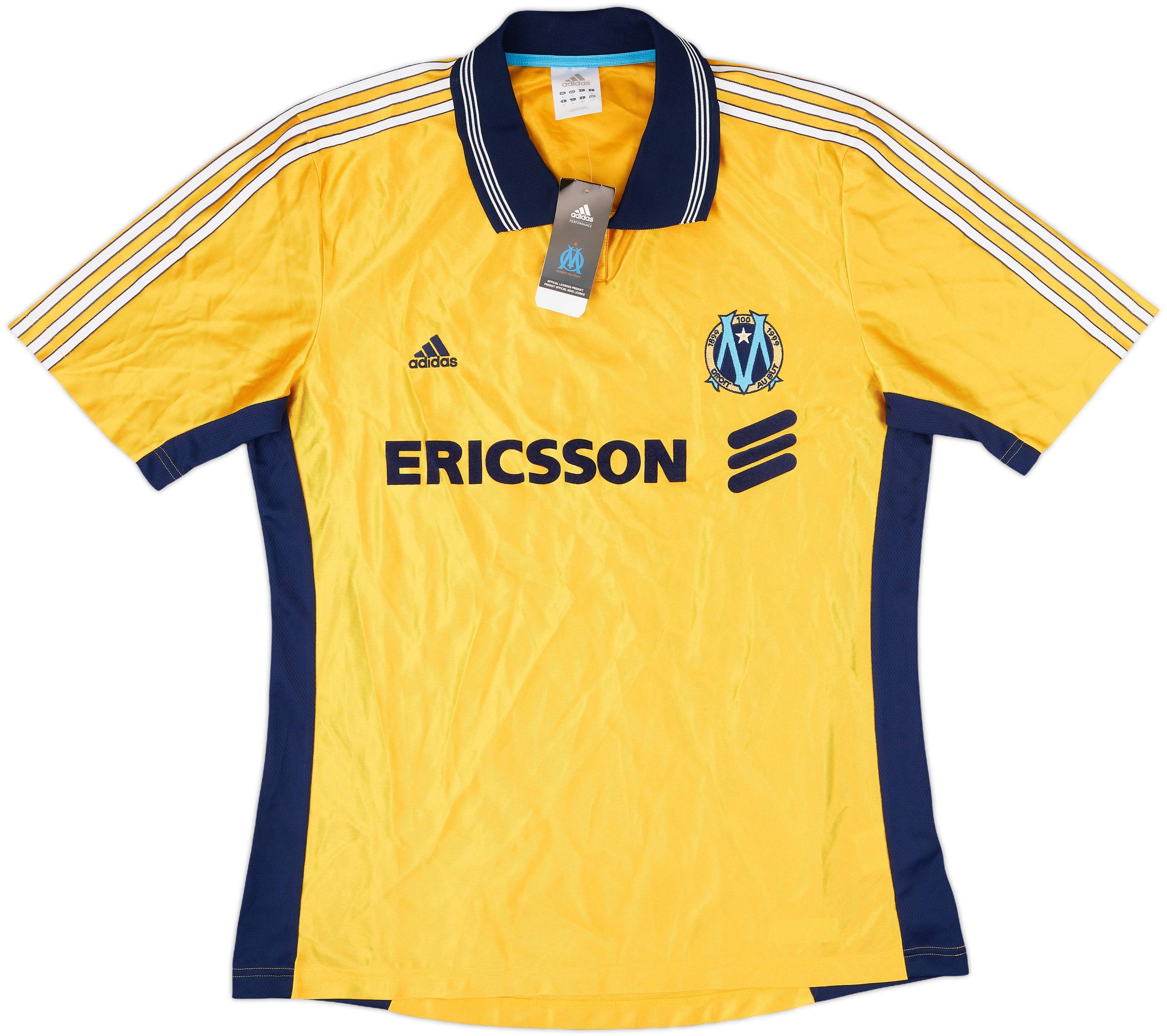 2010 Olympique Marseille '1998' Retro adidas Third Shirt (XL)