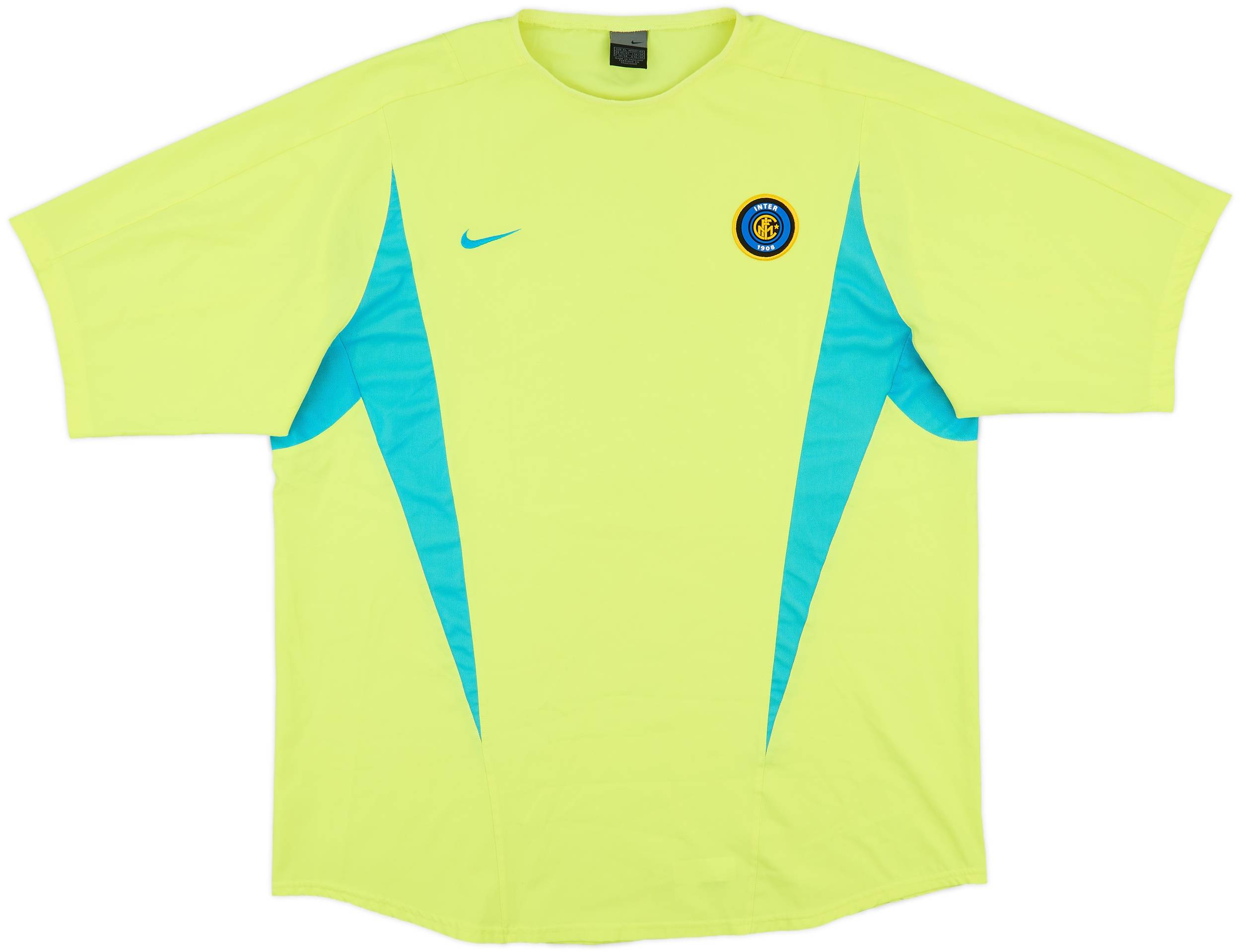 2002-03 Inter Milan Nike Training Shirt - 9/10 - (XL)