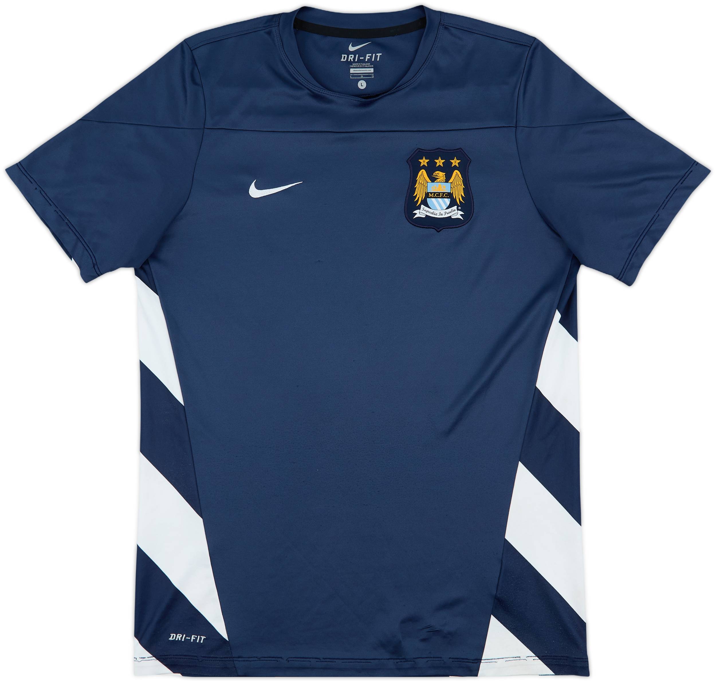 2013-14 Manchester City Nike Training Shirt - 7/10 - (L)