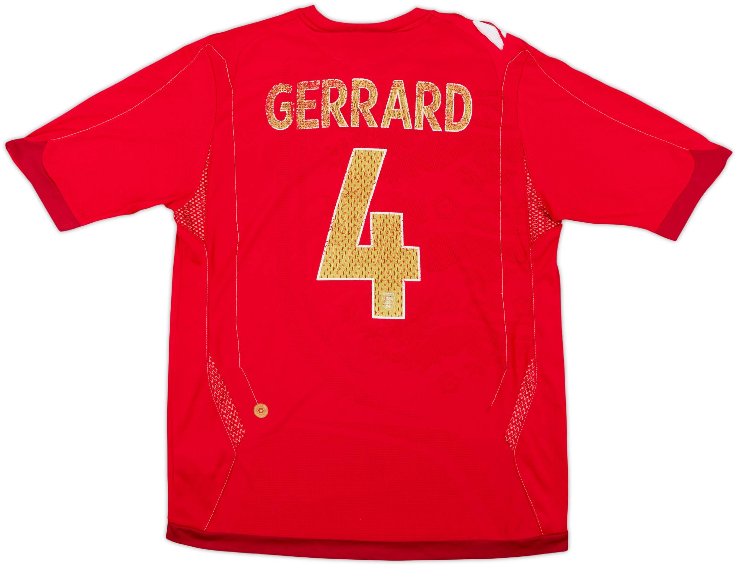 Umbro イングランド代表 GERRARD 4 ユニフォーム リヴァプール Umbro