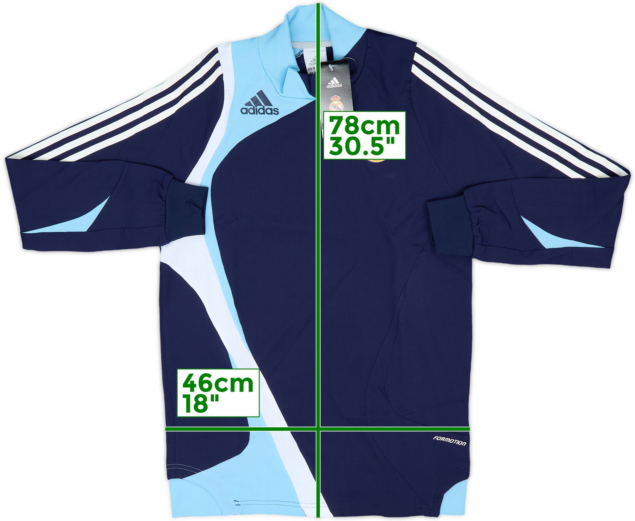 2007-08 Real Madrid adidas Formotion Training Top (XL.Boys)